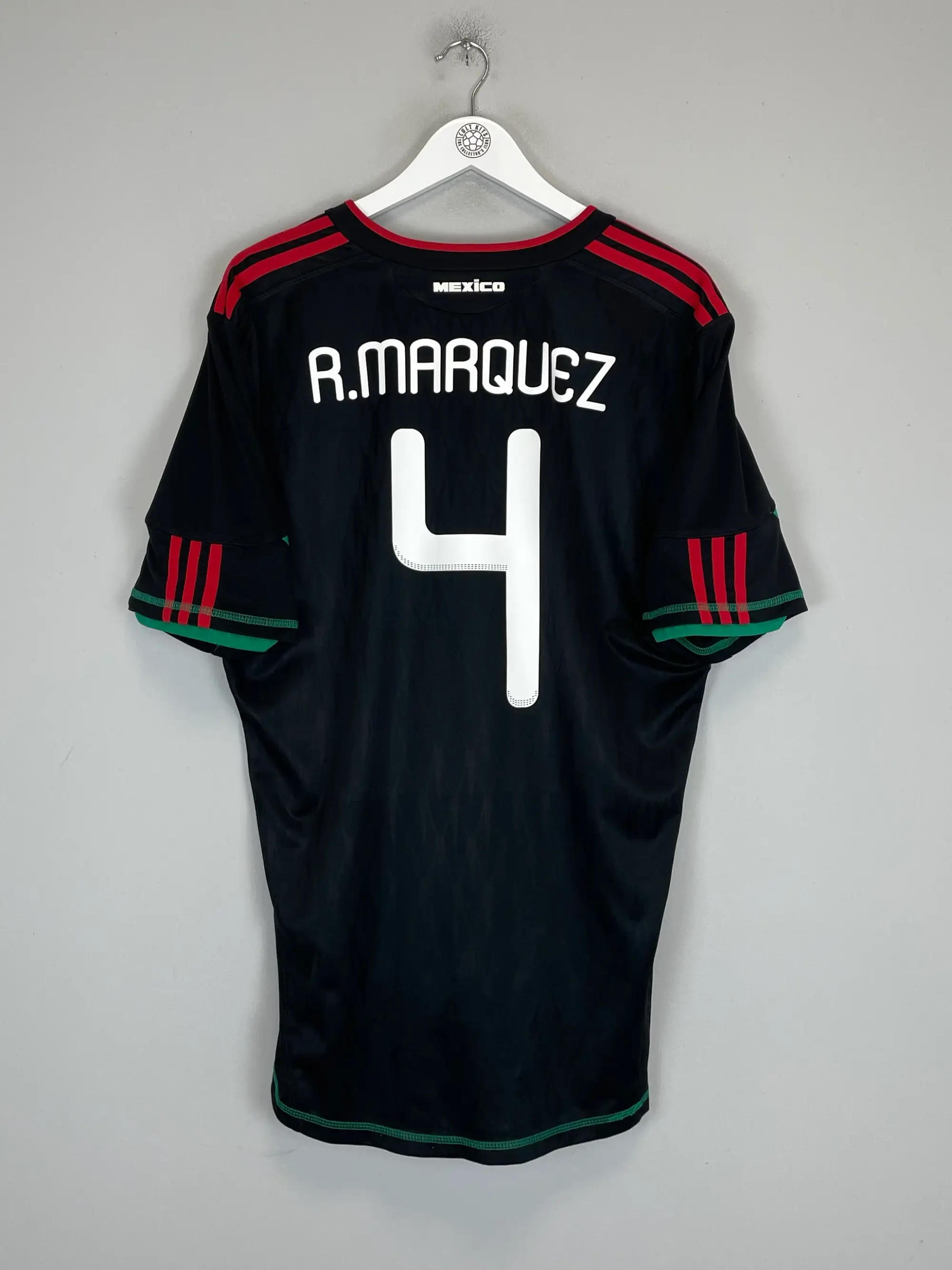 2010 MEXICO R.MARQUEZ #4 AWAY SHIRT (XL) ADIDAS | CULT KITS