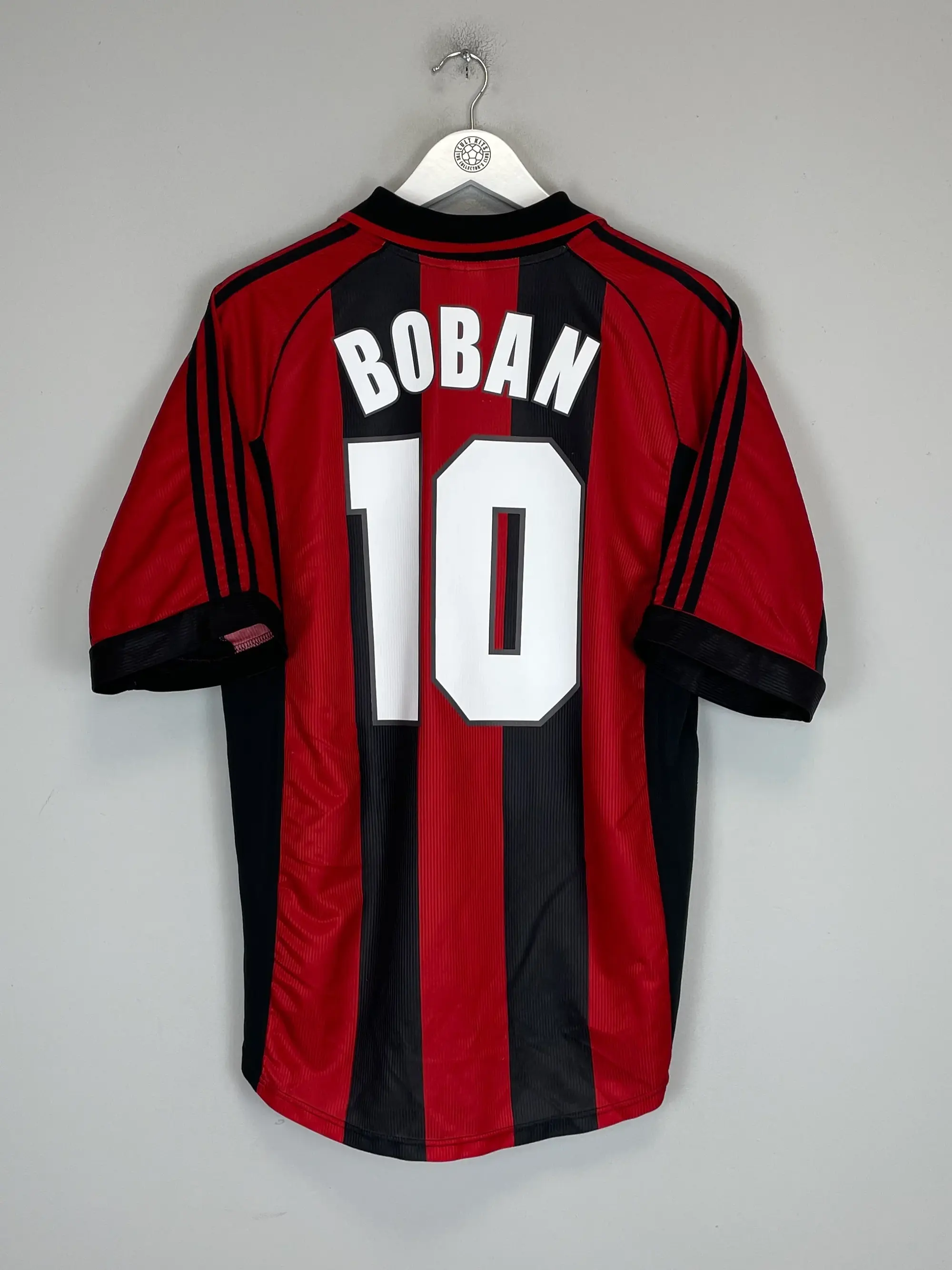 1998/99 AC MILAN BOBAN #10 HOME SHIRT (M) ADIDAS | CULT KITS