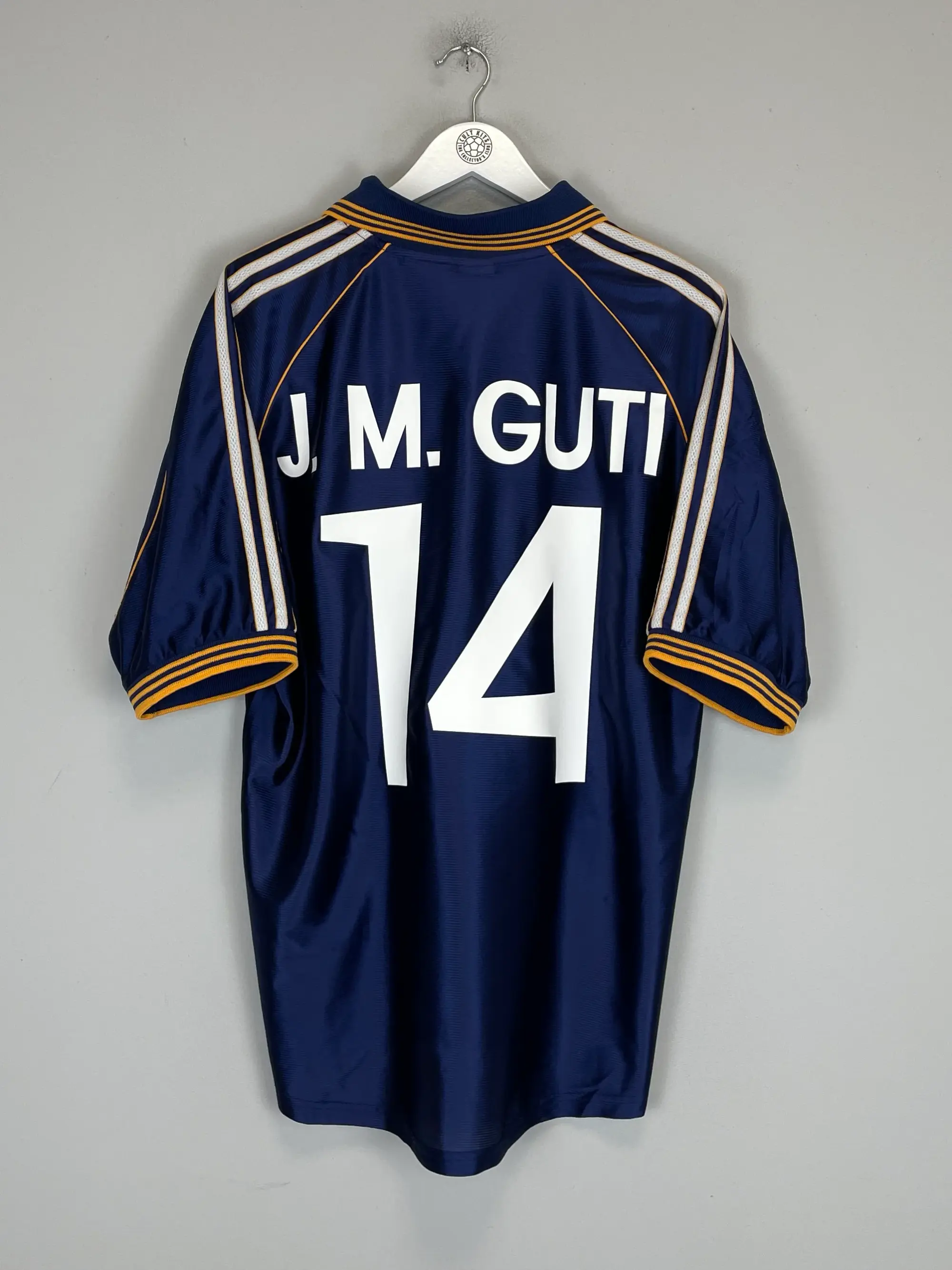 1998/99 REAL MADRID J.M GUTI #14 THIRD SHIRT (L) ADIDAS | CULT KITS