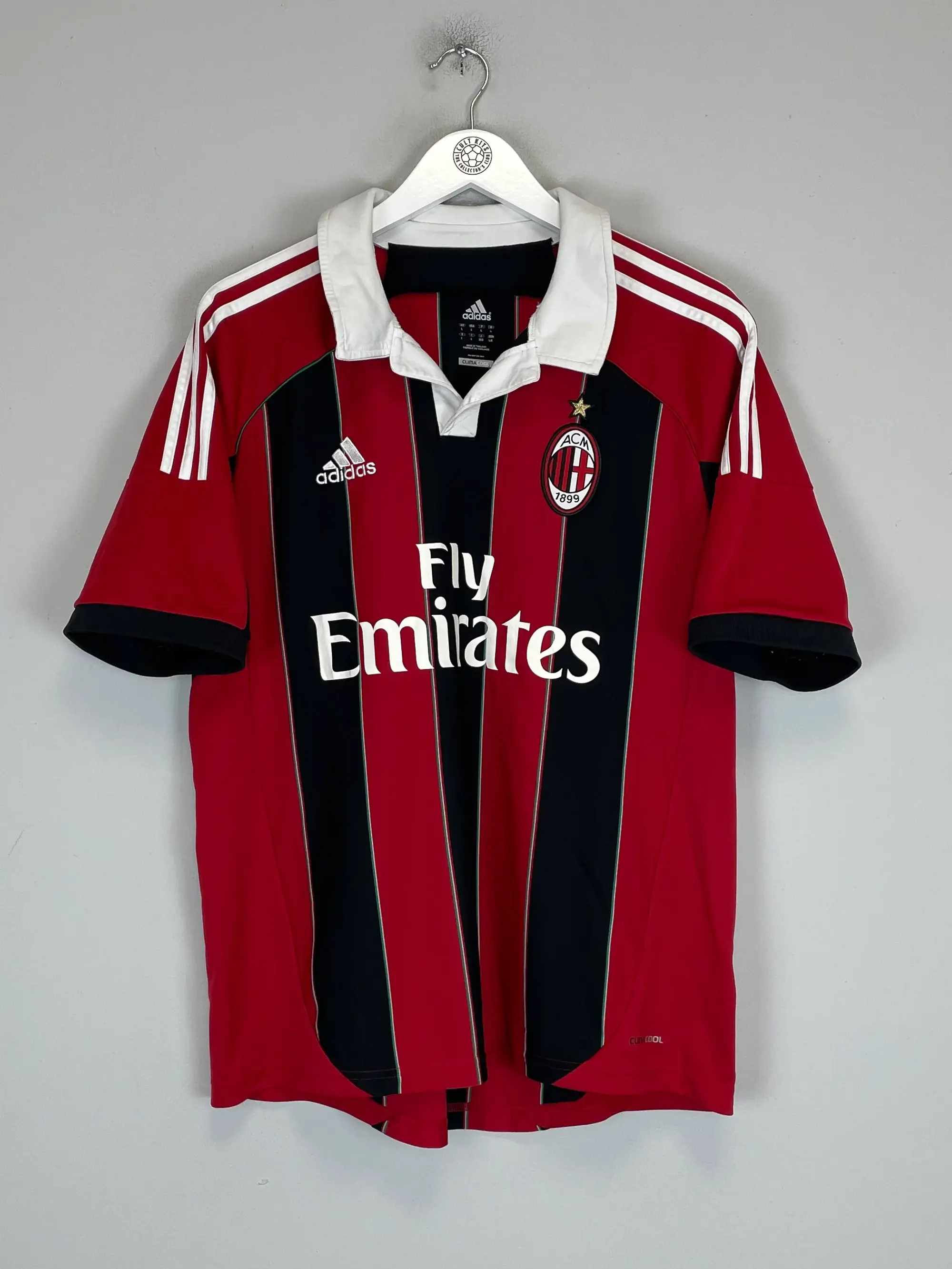 2012/13 AC MILAN PRINCE #10 HOME SHIRT (L) ADIDAS | CULT KITS