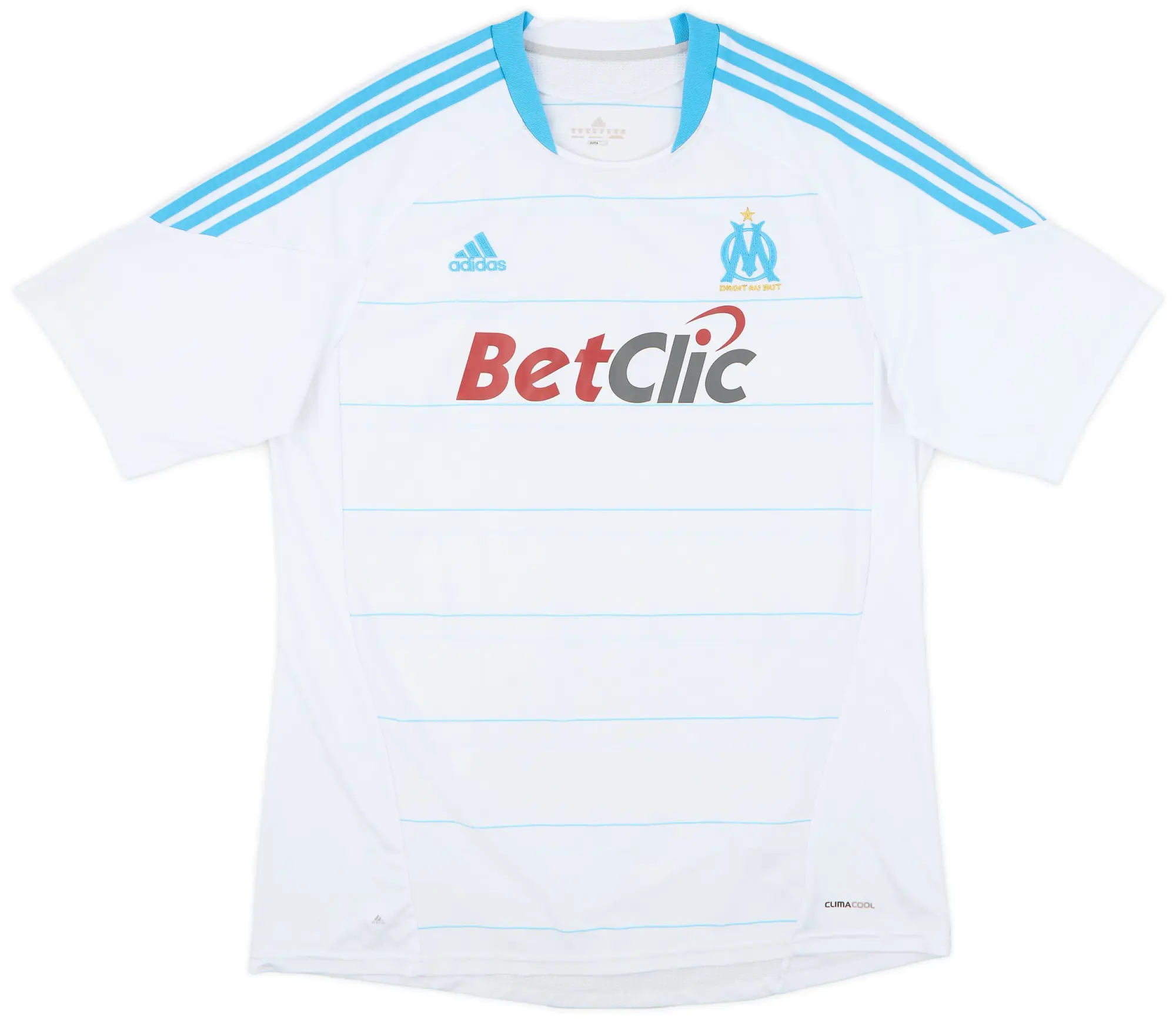 2010-11 Olympique Marseille Home Shirt Gignac #10 - 8/10 - (XL)