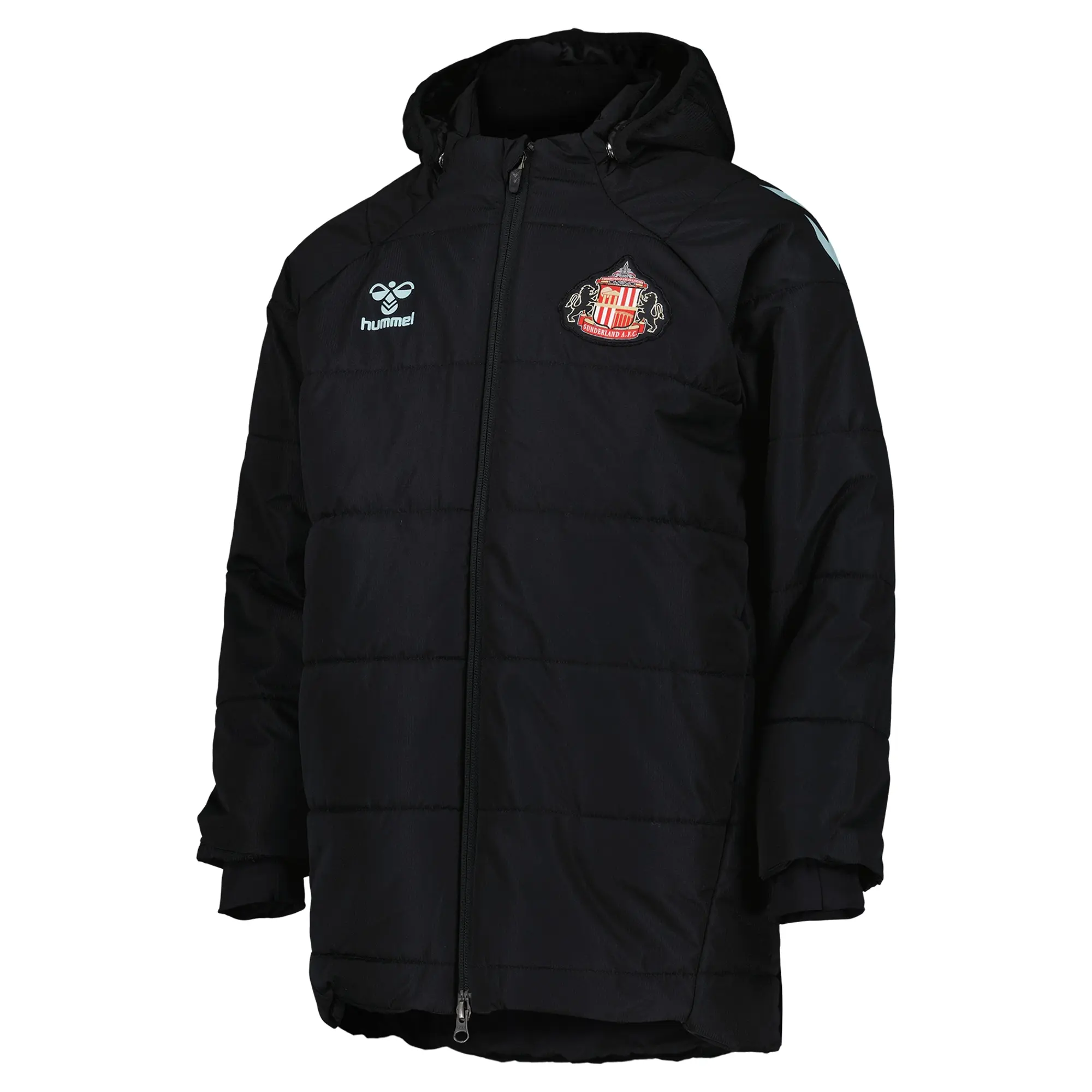 Sunderland Hummel Training Bench Jacket - Black - Kids