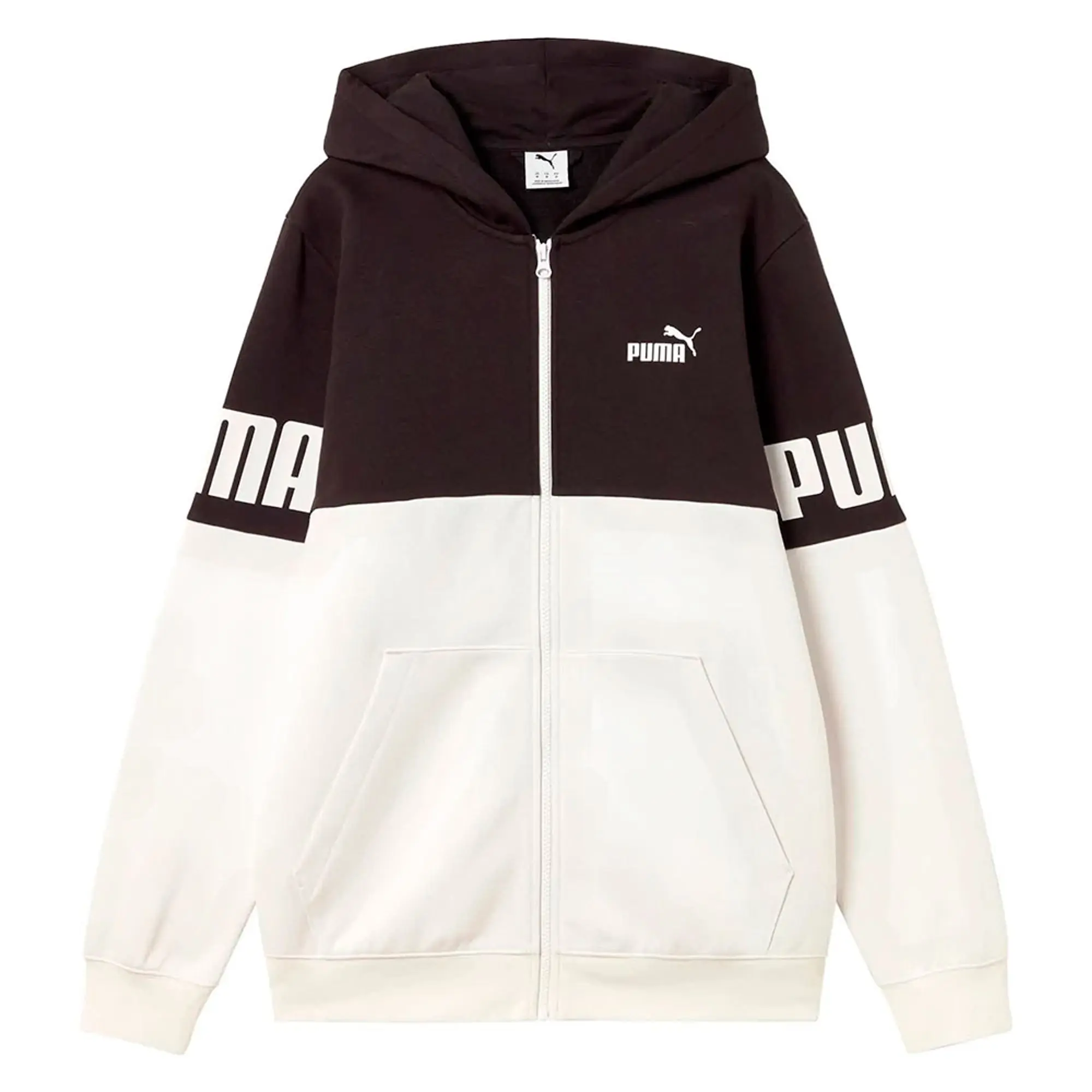 Puma Power Colorblock Full Zip Sweatshirt