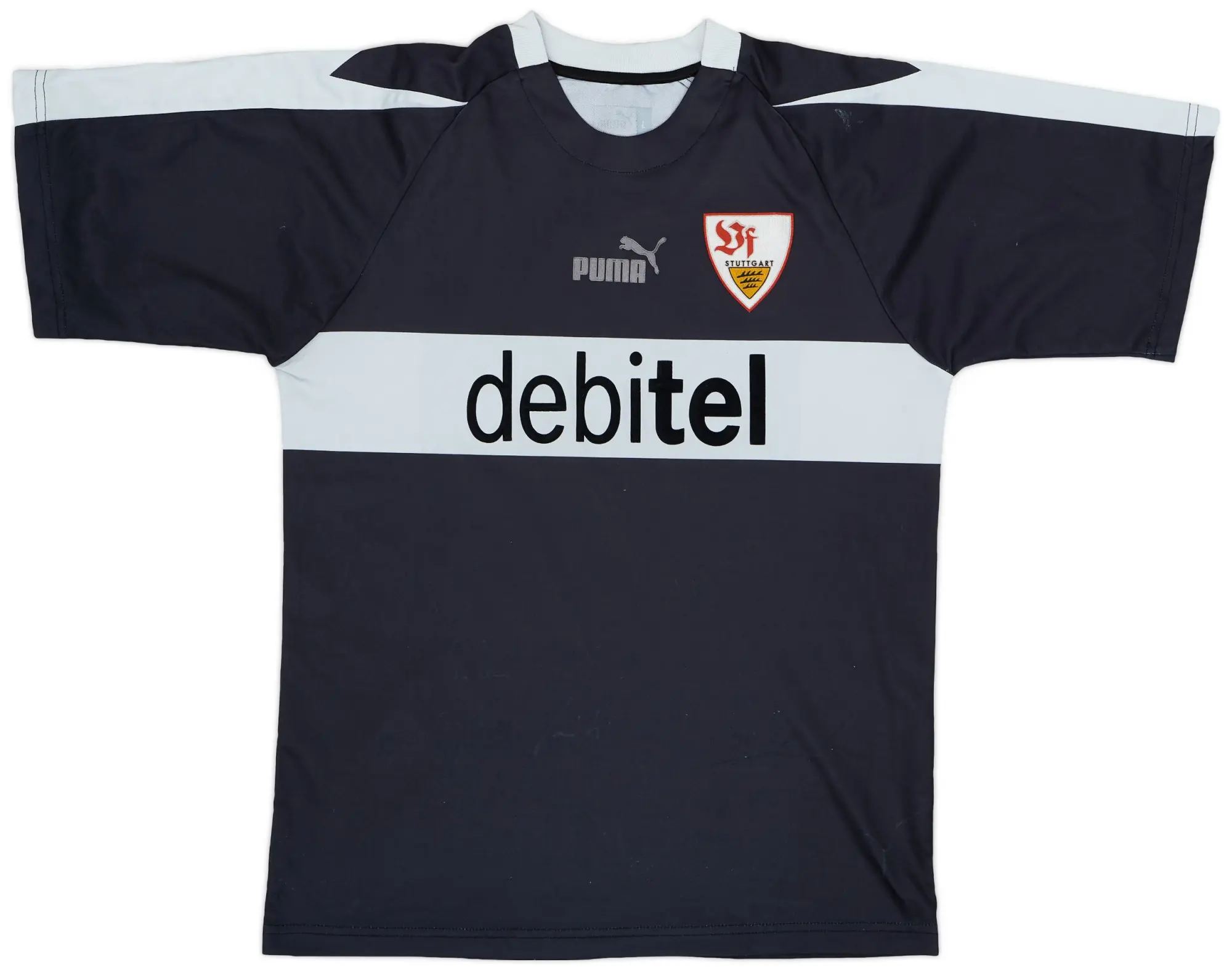 Puma Stuttgart Mens SS Away Shirt 2002/03
