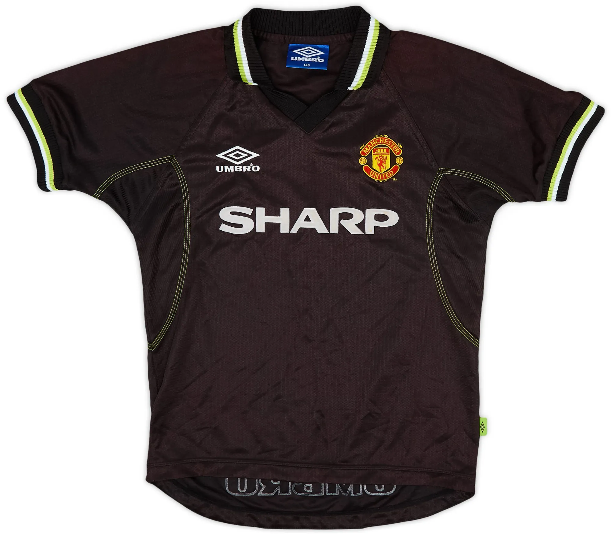 Umbro Manchester United Boys SS Third Shirt 1998/99