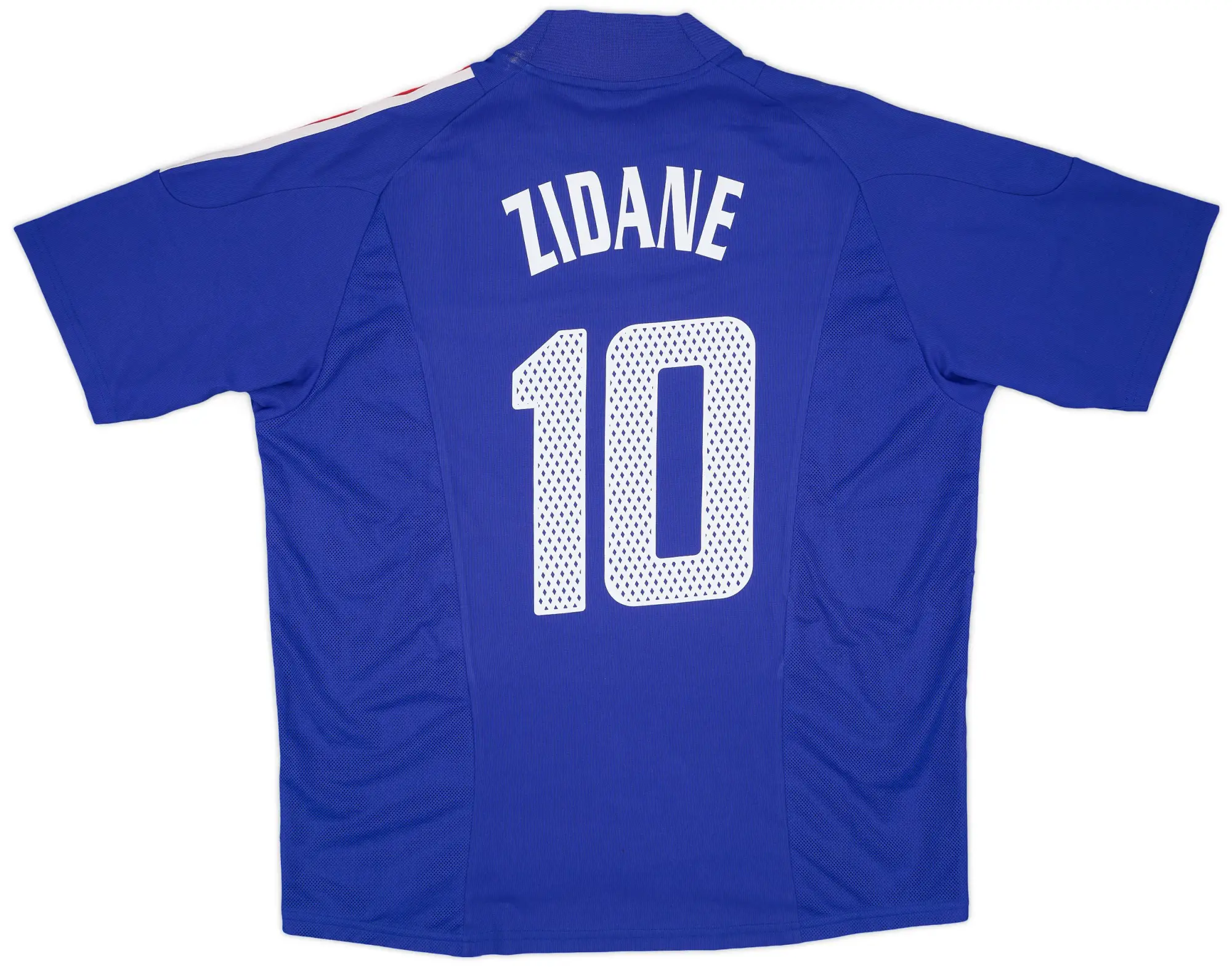 2002-04 France 'Made In South America' Home Shirt Zidane #10 - 6/10 - (XL)