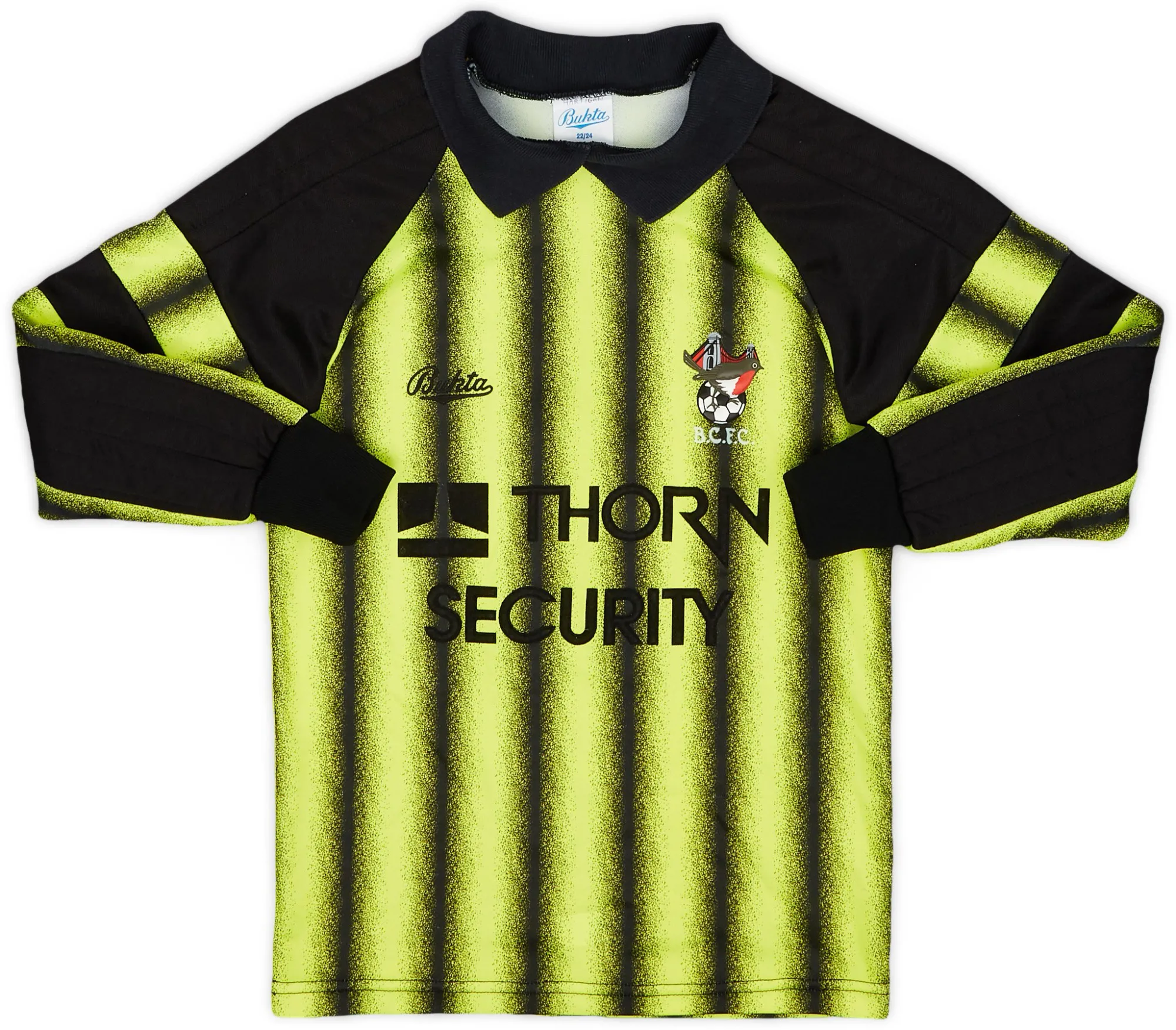 GK Bristol City Boys LS Goalkeeper Home Shirt 1990/92