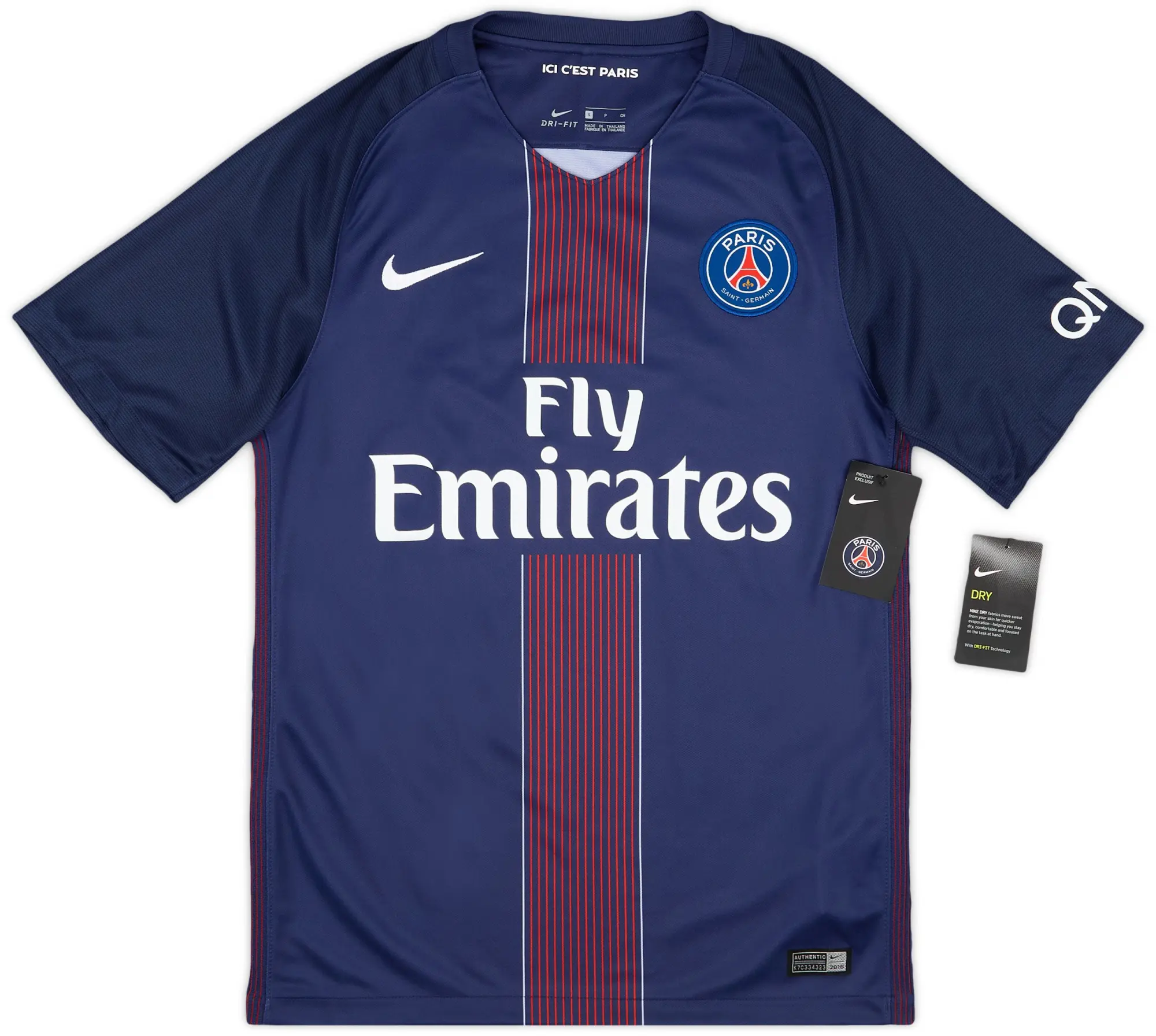 2016-17 Paris Saint-Germain Home Shirt (S)