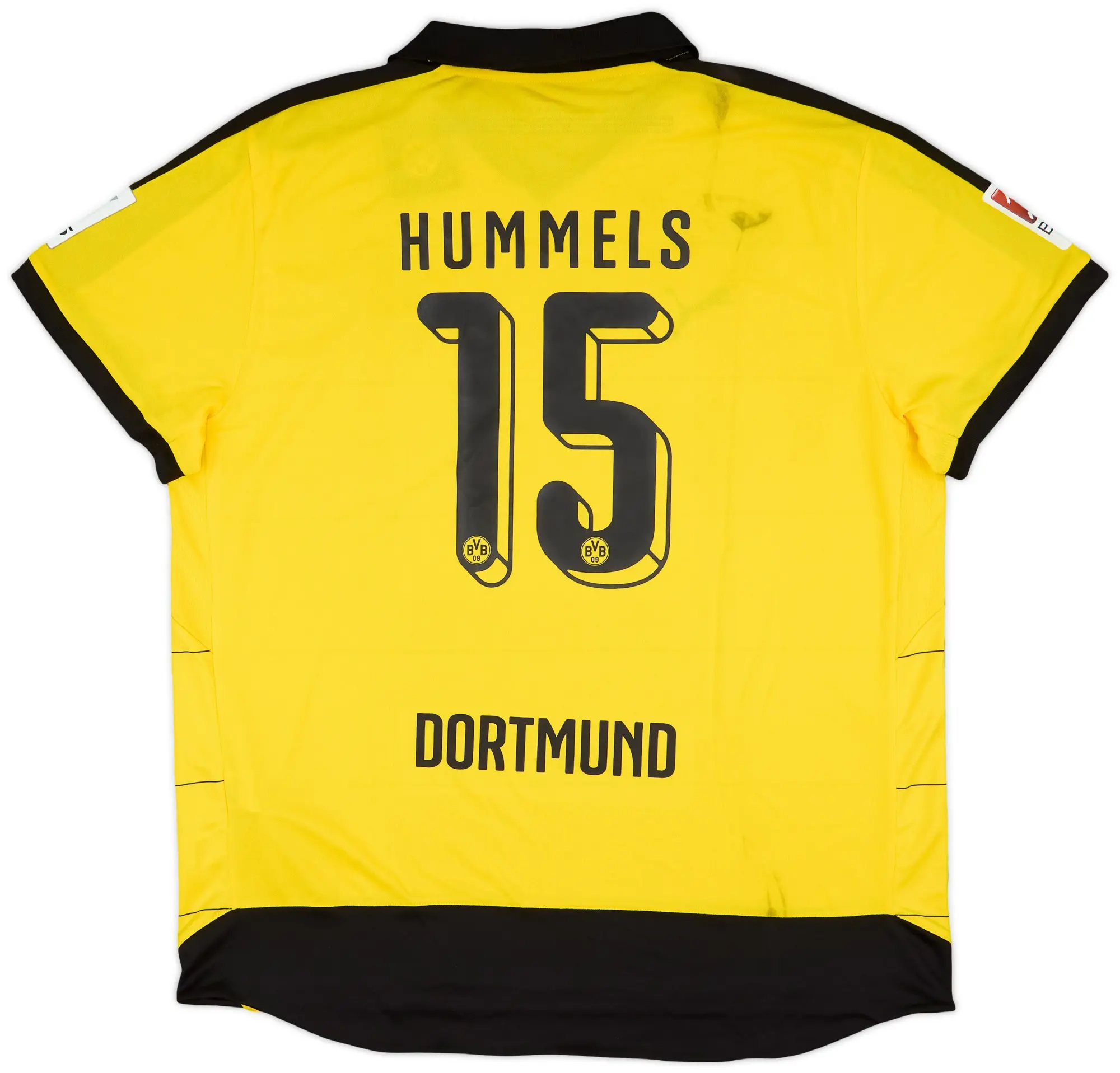 2015-16 Borussia Dortmund Home Shirt Hummels #15 (3XL)