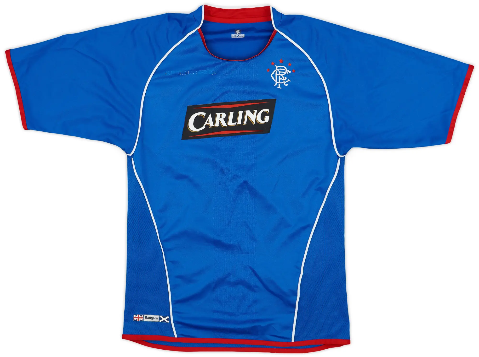 2005-06 Rangers Home Shirt - 4/10 - (Y)