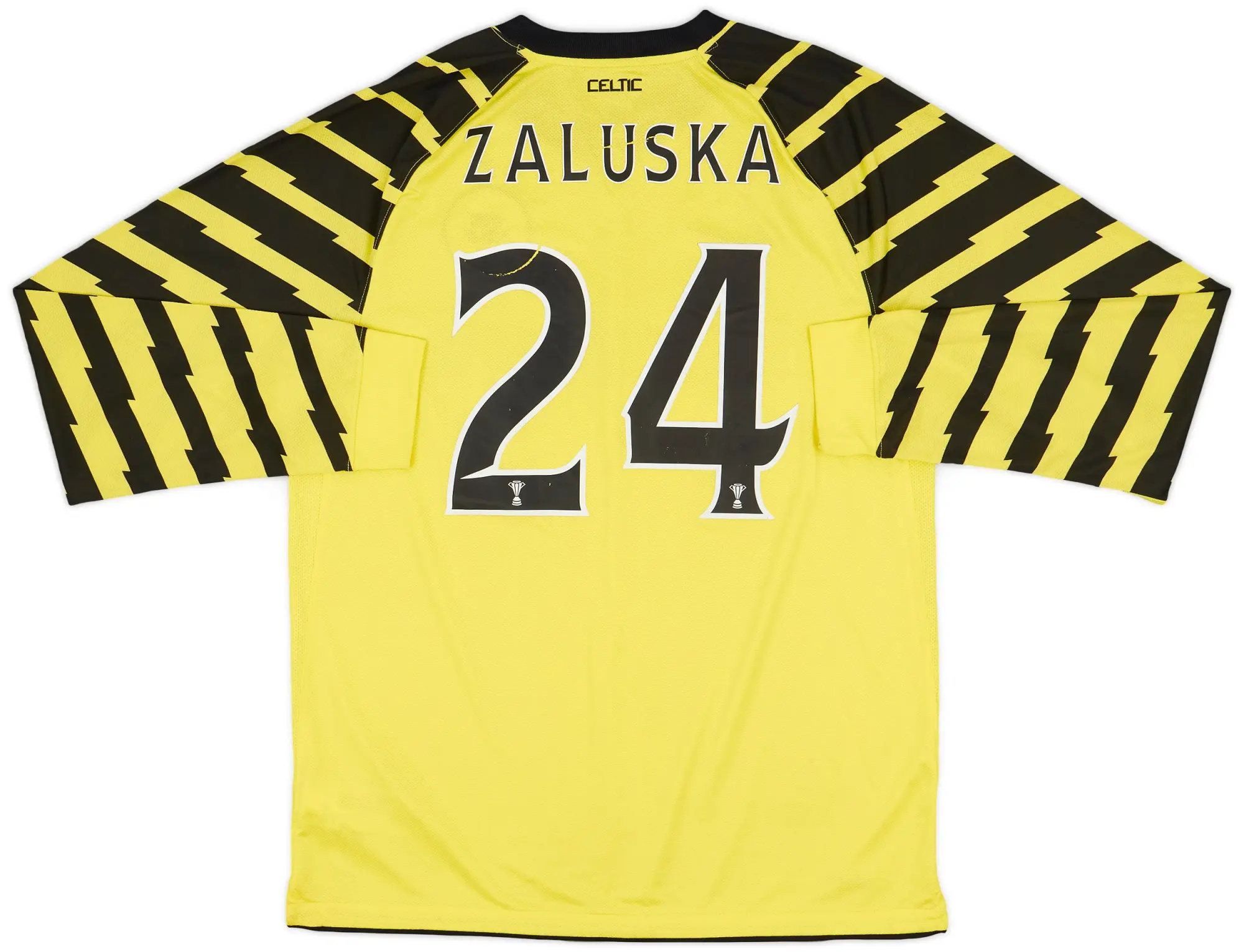 2010-11 Celtic GK Shirt Załuska #24 - 7/10 - (L)