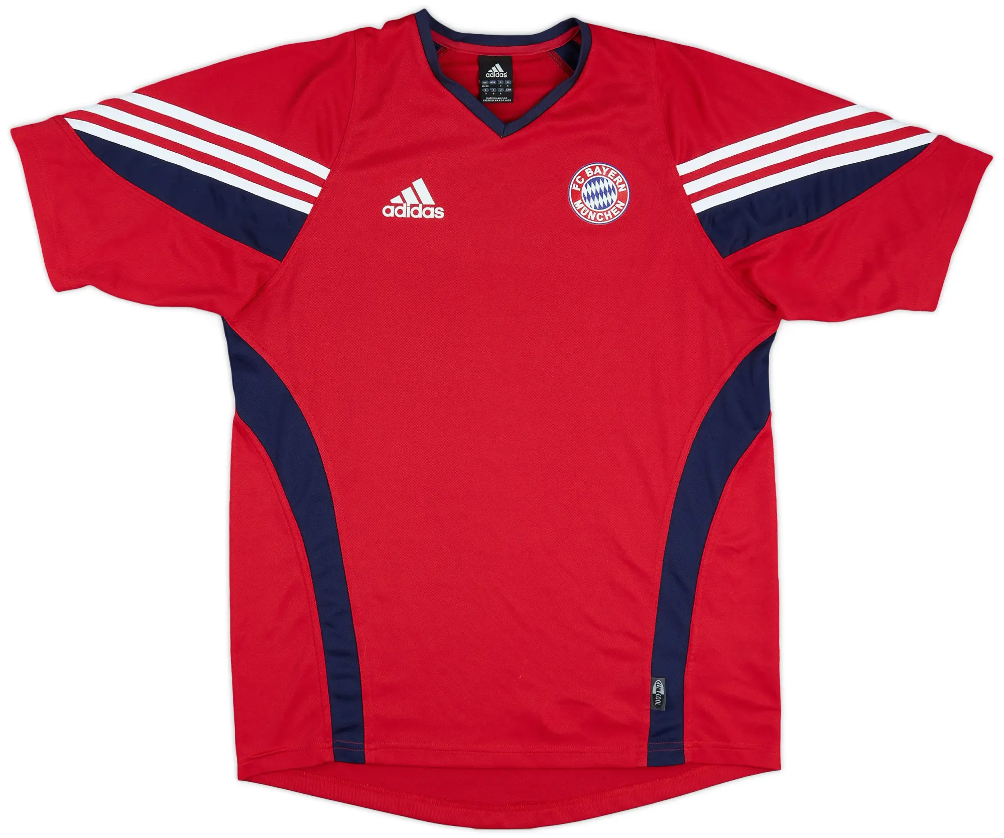 adidas Bayern Munich Mens SS Home Shirt 2003/04