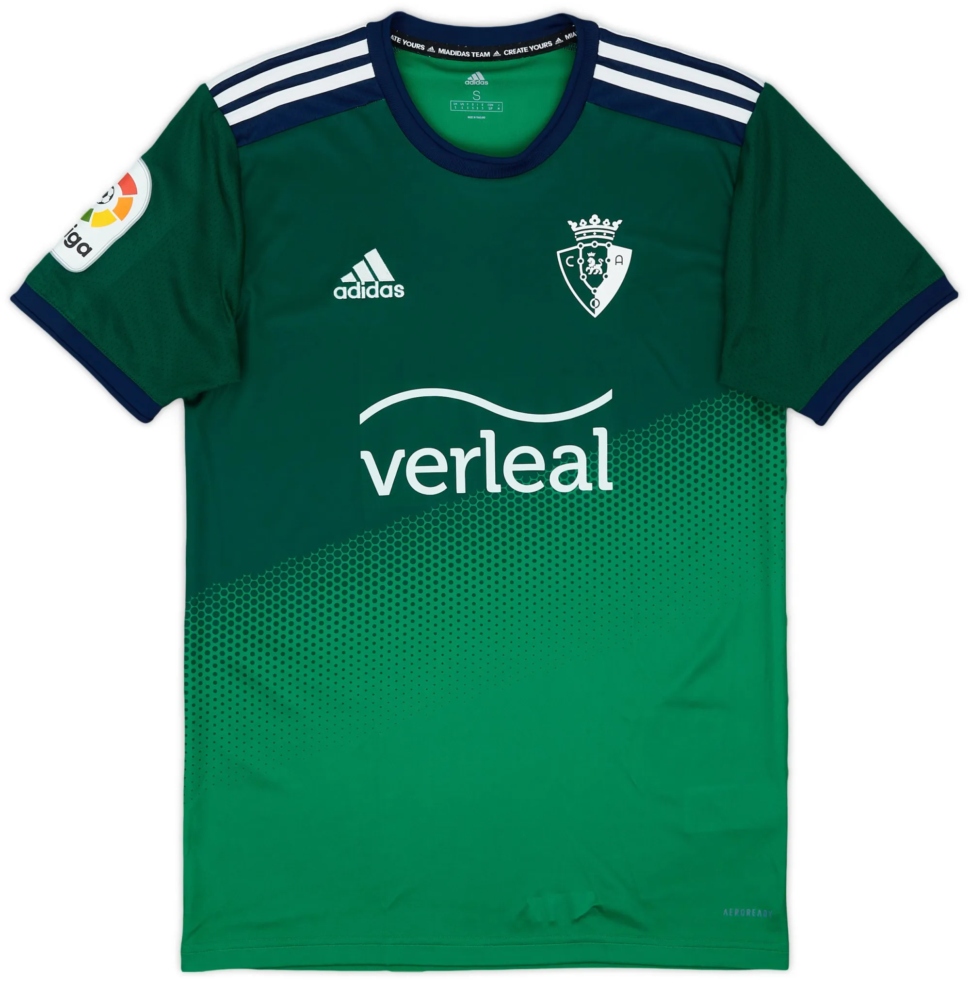 adidas Osasuna Mens SS Away Shirt 2021/22