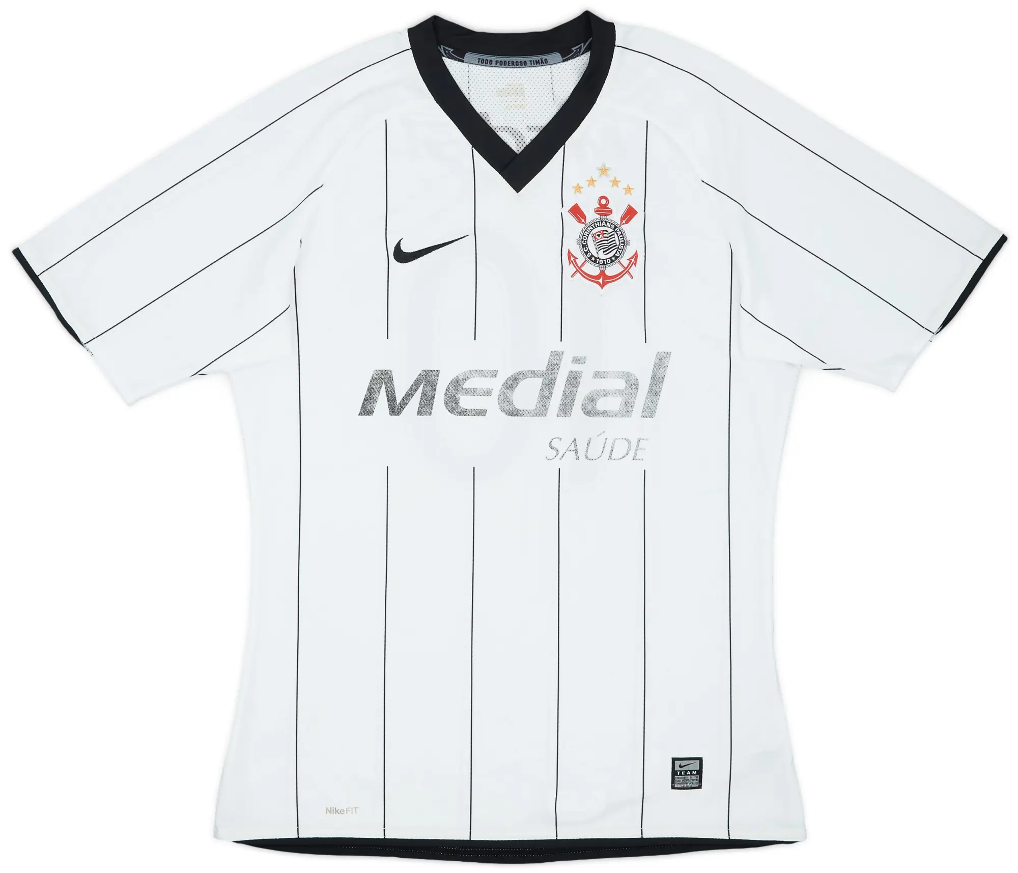 2008 Corinthians Home Shirt #10 - 5/10 - (L)