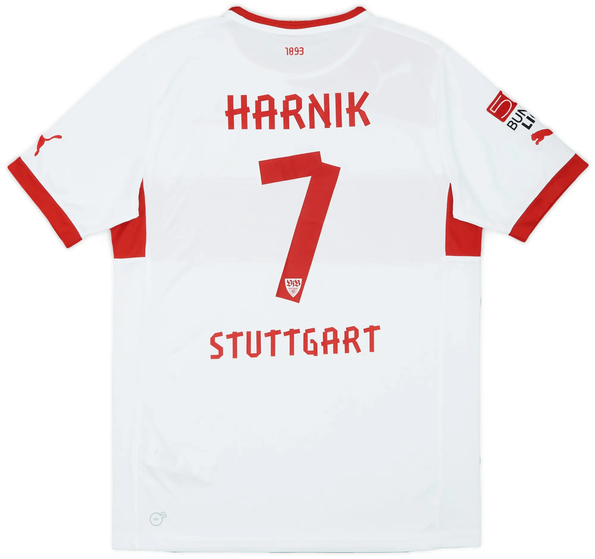 2012-13 Stuttgart Home Shirt Harnik #7 - 8/10 - (XL.Boys)