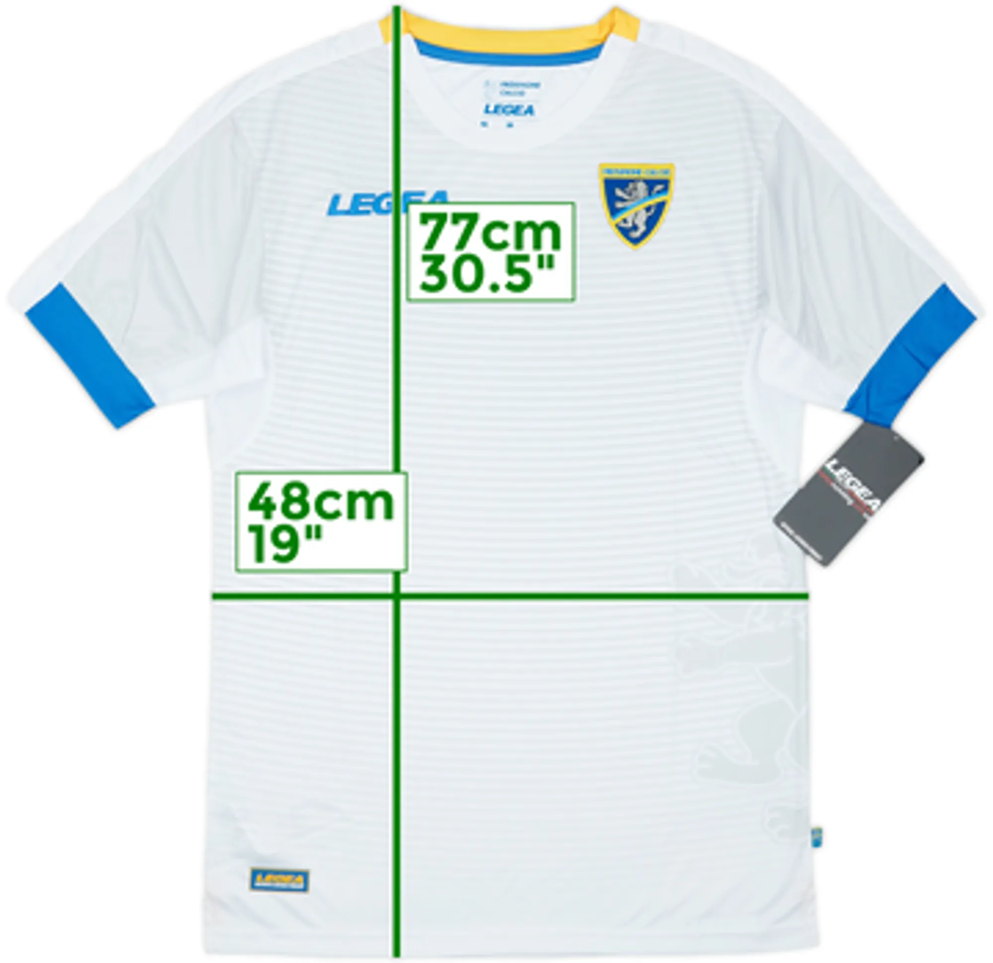 Legea Frosinone Mens SS Third Shirt 2017/18