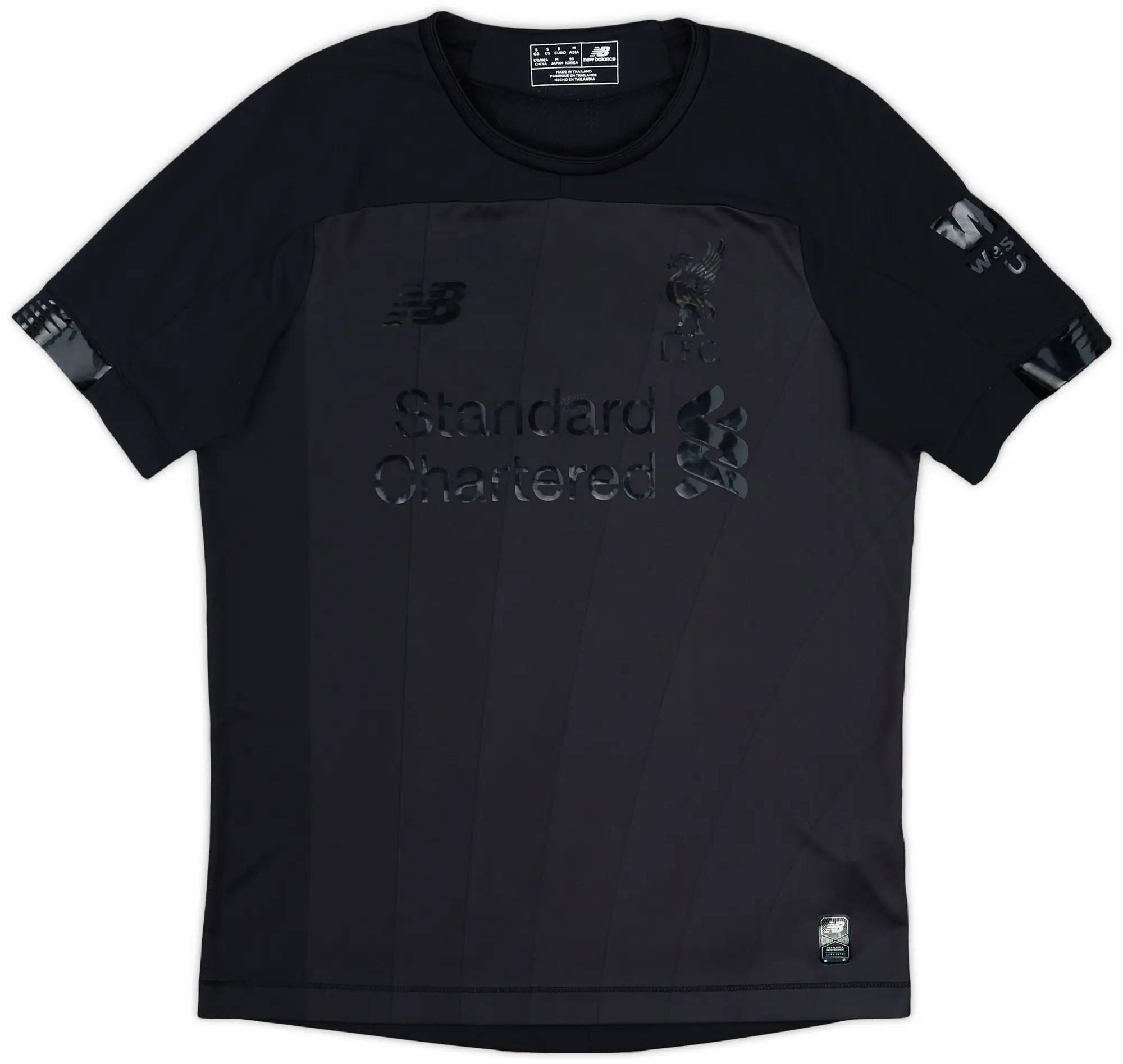 2019-20 Liverpool Blackout Shirt - 10/10 - (S)