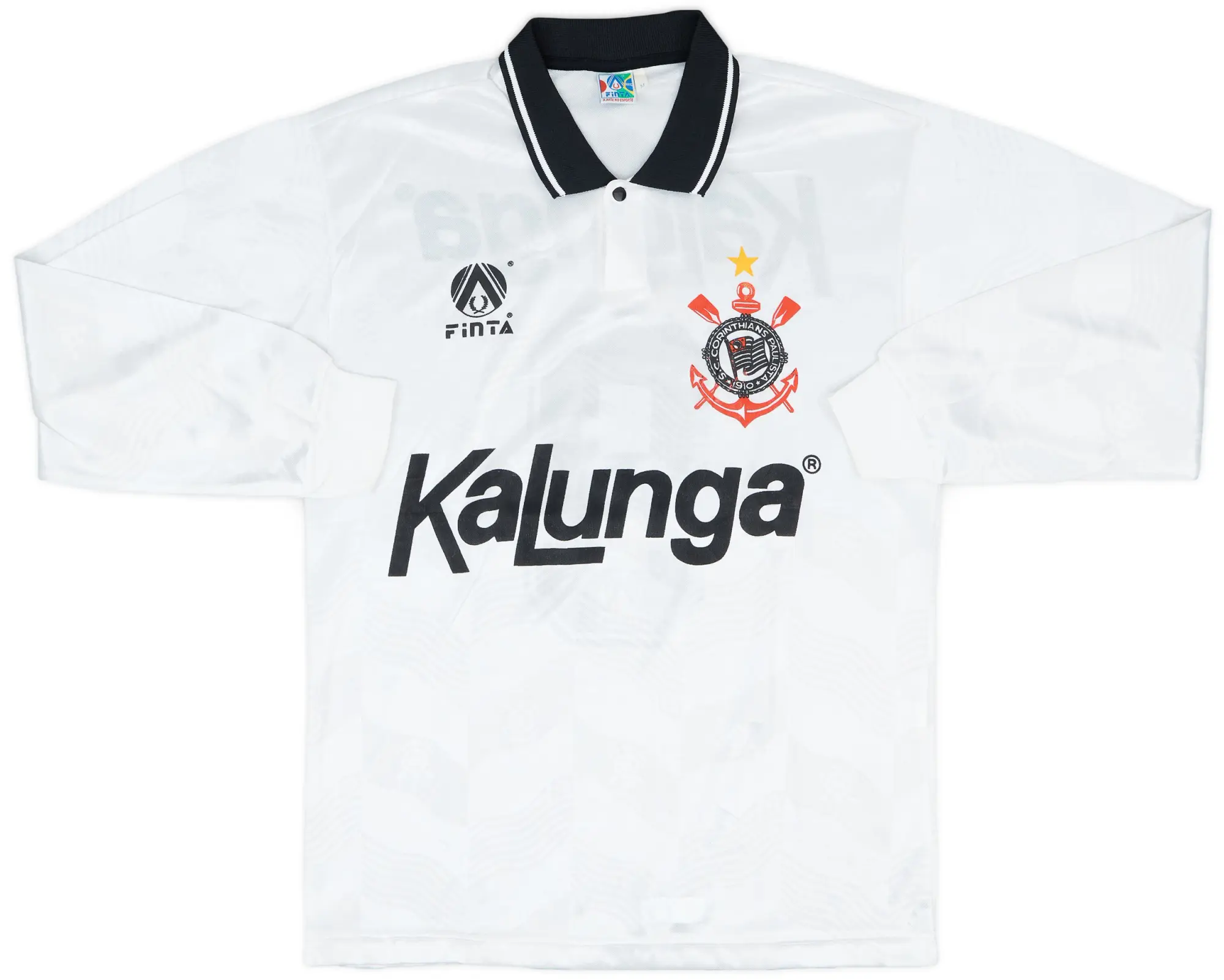Home Corinthians Mens LS Home Shirt 1992/94