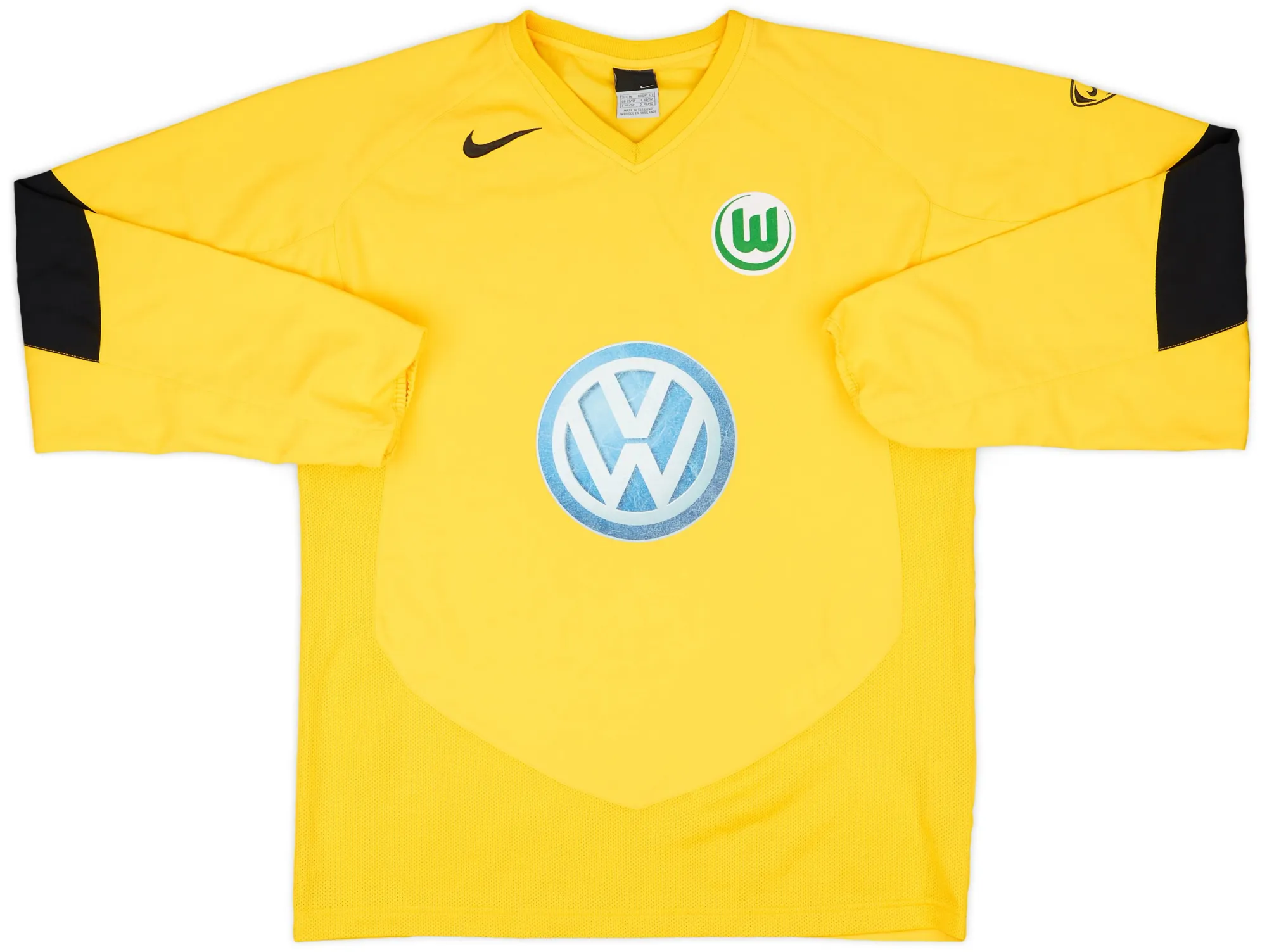 Nike Wolfsburg Mens LS Player Issue Third Shirt 2004/05