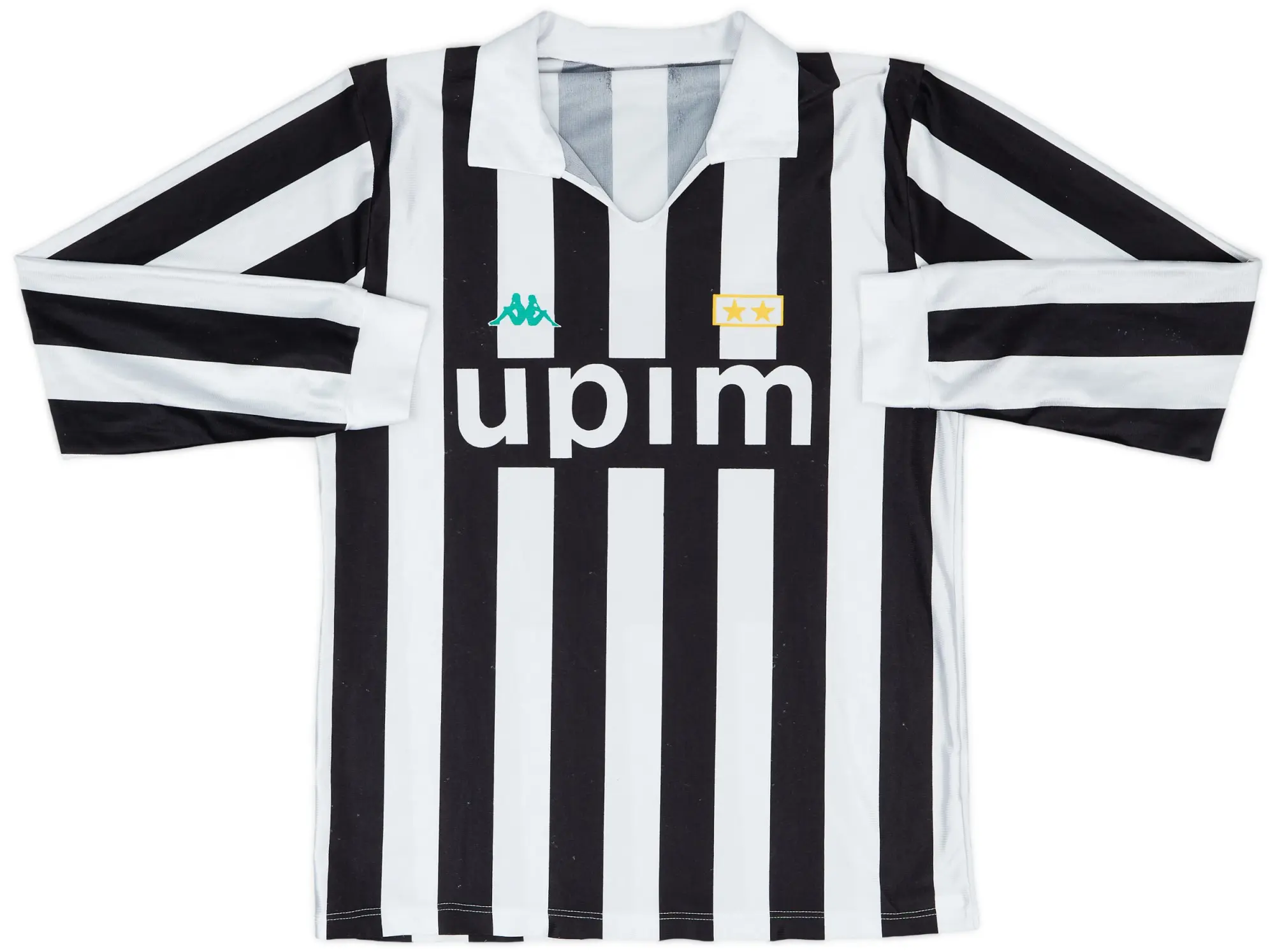 1991-92 Juventus Basic Home L/S Shirt #10 - 6/10 - (M|L)