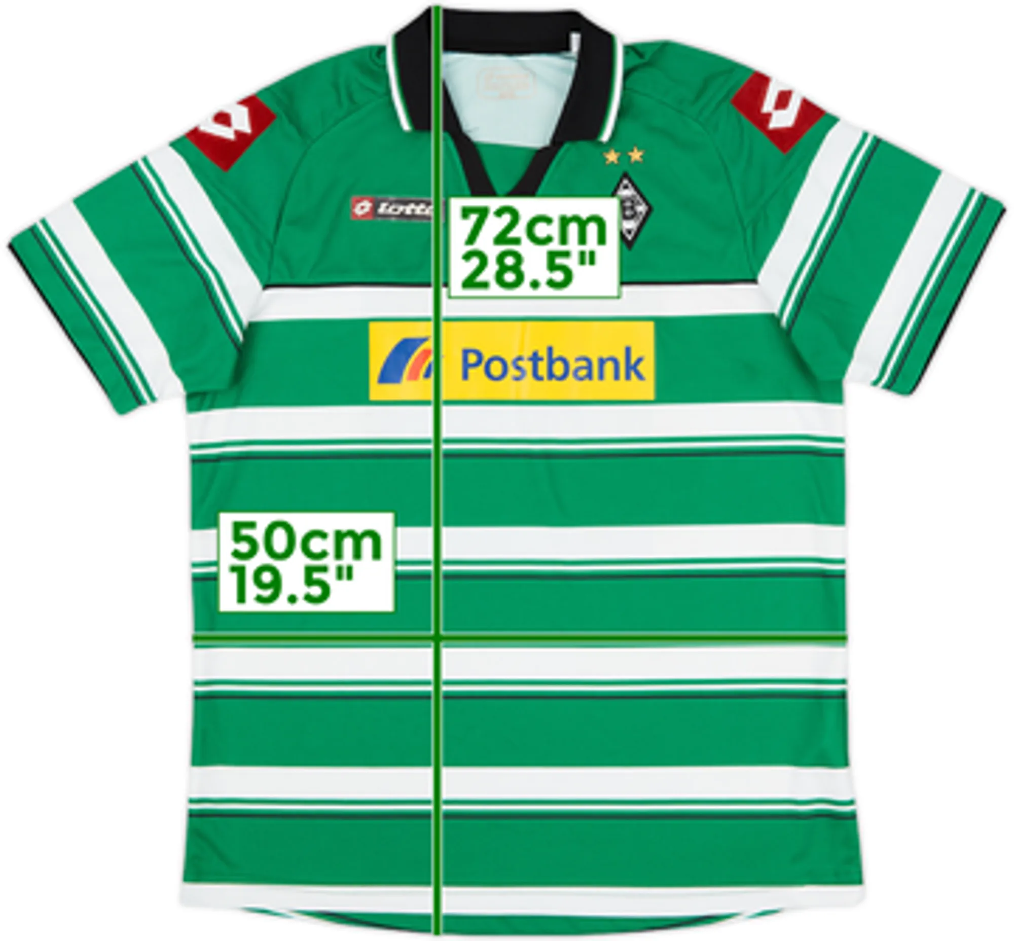 Lotto Borussia Monchengladbach Boys SS Third Shirt 2012/13