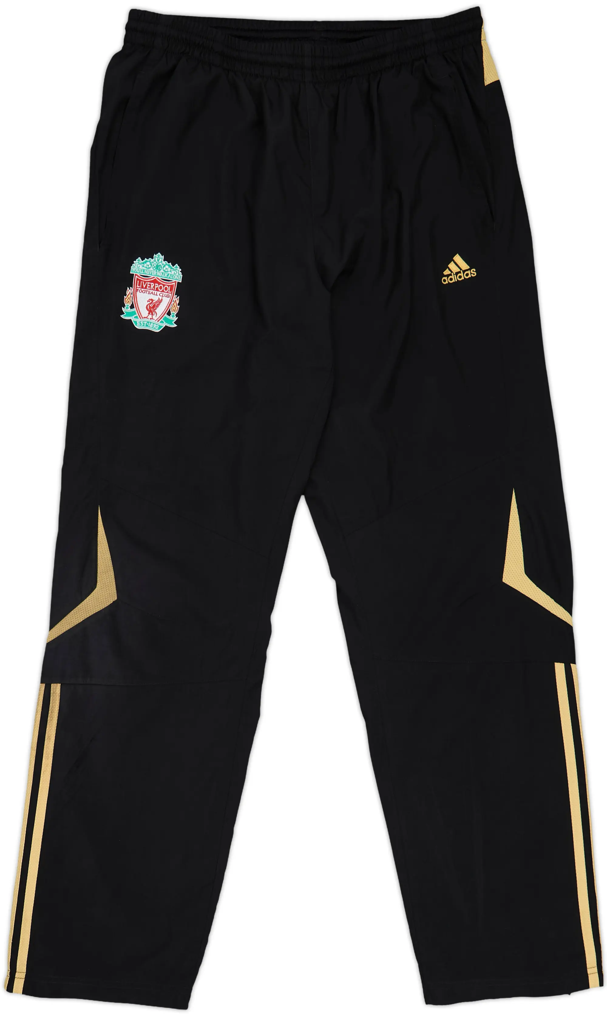 2008-09 Liverpool adidas Track Pants/Bottoms - 6/10 - (L)