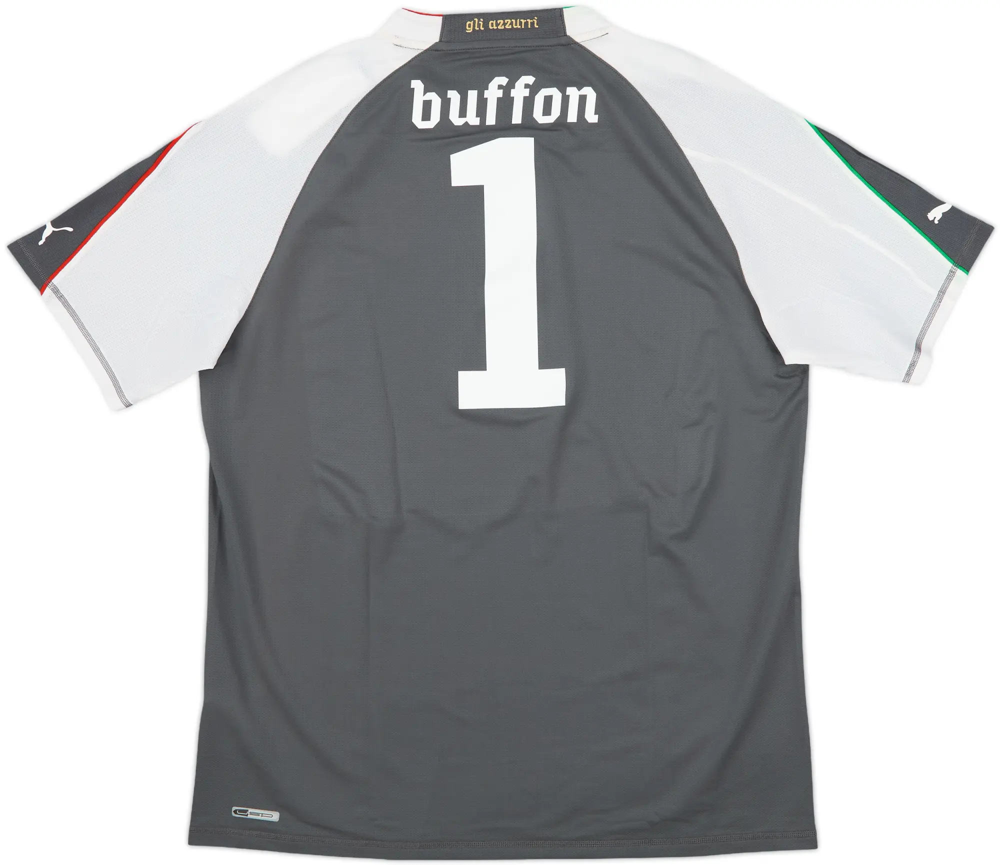 2010-12 Italy Player Issue GK S/S Shirt Buffon #1 (XXL)