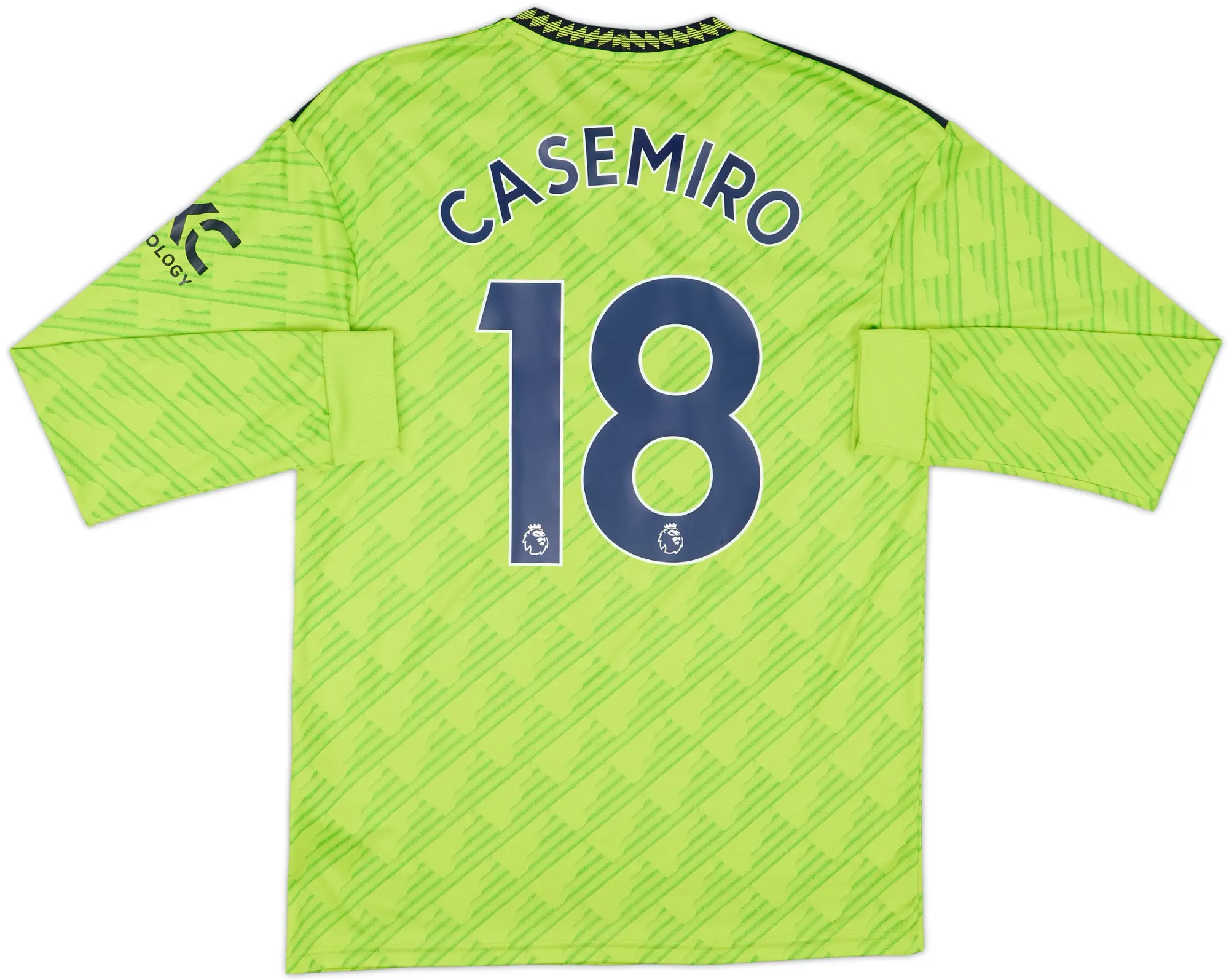2022-23 Manchester United Third L/S Shirt Casemiro #18 - 8/10 - (M)