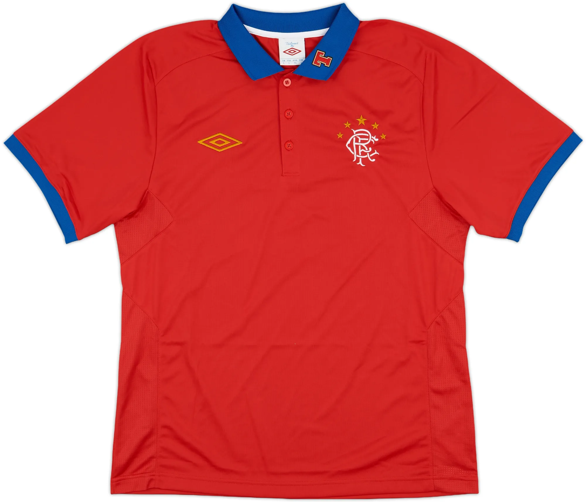 Umbro Rangers Mens SS Home Shirt 2012/13