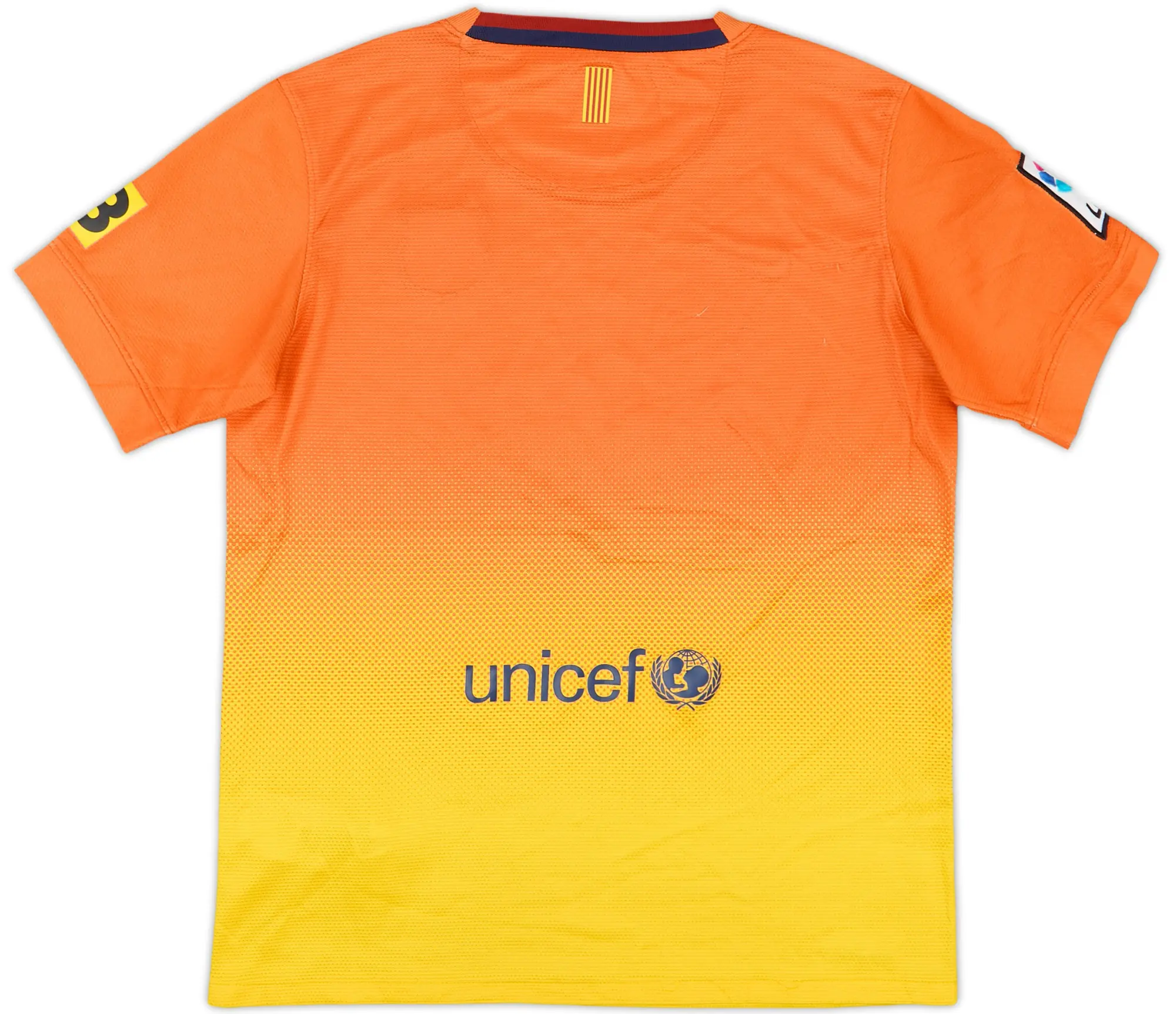 Nike Barcelona Boys SS Away Shirt 2012/13