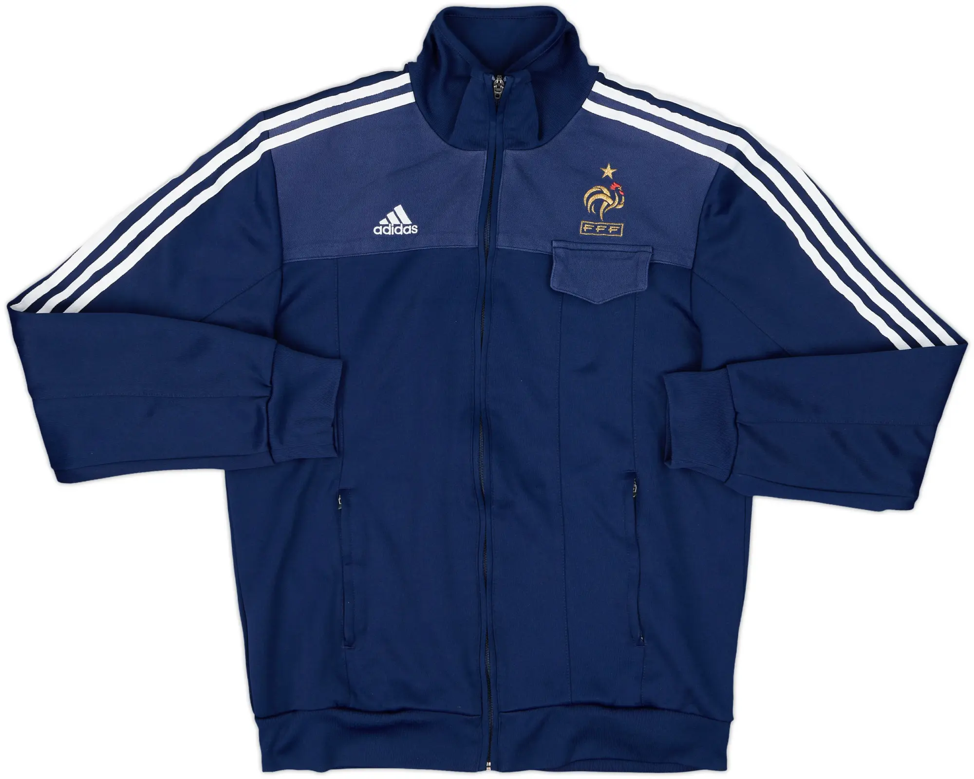 2007-08 France adidas Track Jacket - 7/10 - (XL)