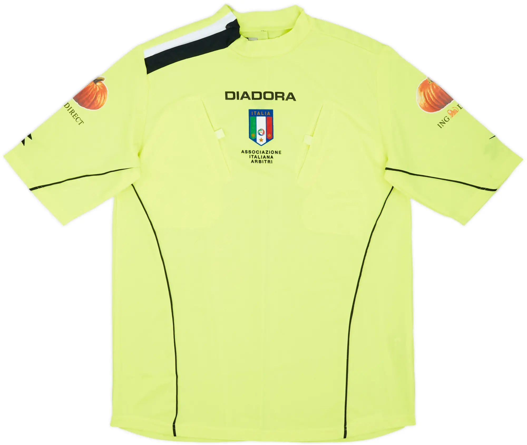Diadora Italy Mens SS Home Shirt 2006