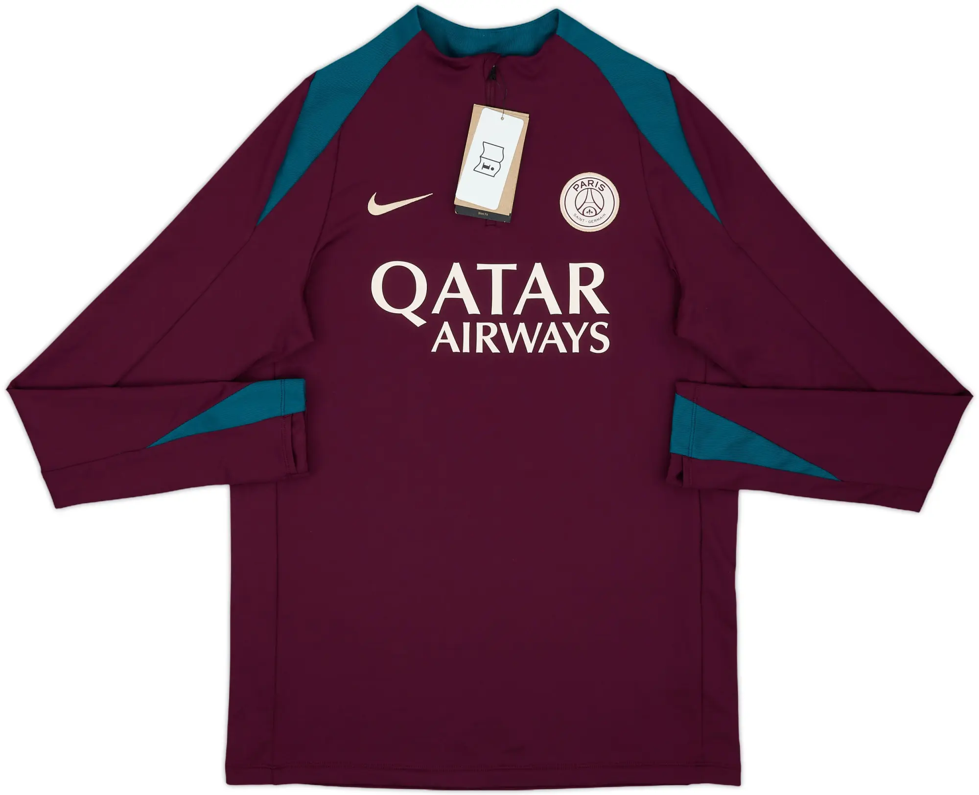 2024-25 Paris Saint-Germain Nike 1/4 Zip Drill Top (M)