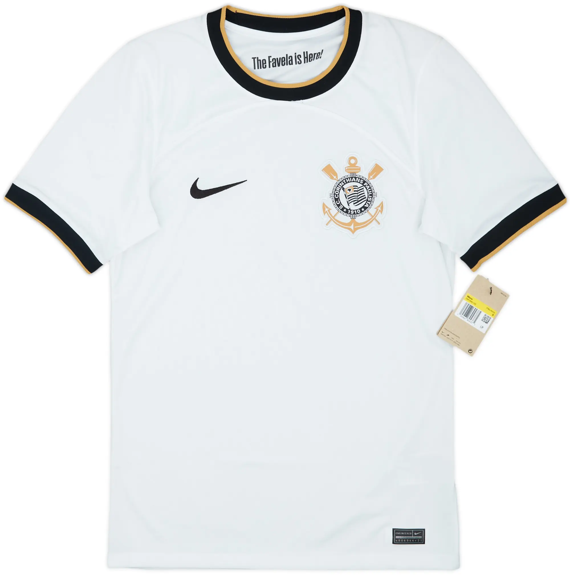 2022-23 Corinthians Home Shirt (S)