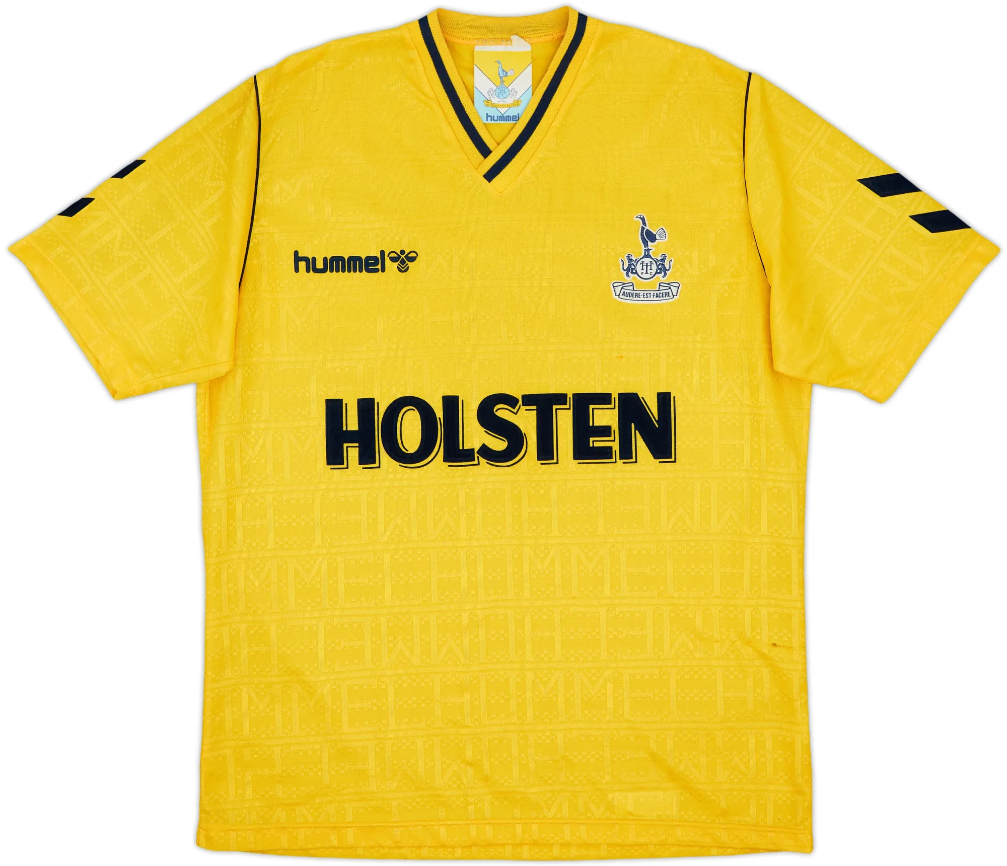 Hummel Tottenham Hotspur Mens SS Away Shirt 1988/89