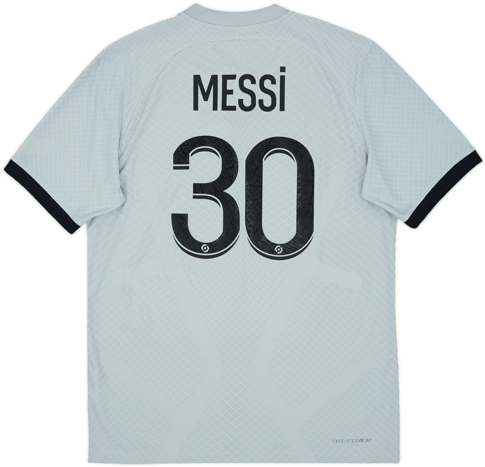 2022-23 Paris Saint-Germain Authentic Away Shirt Messi #30 - 10/10 - (M)