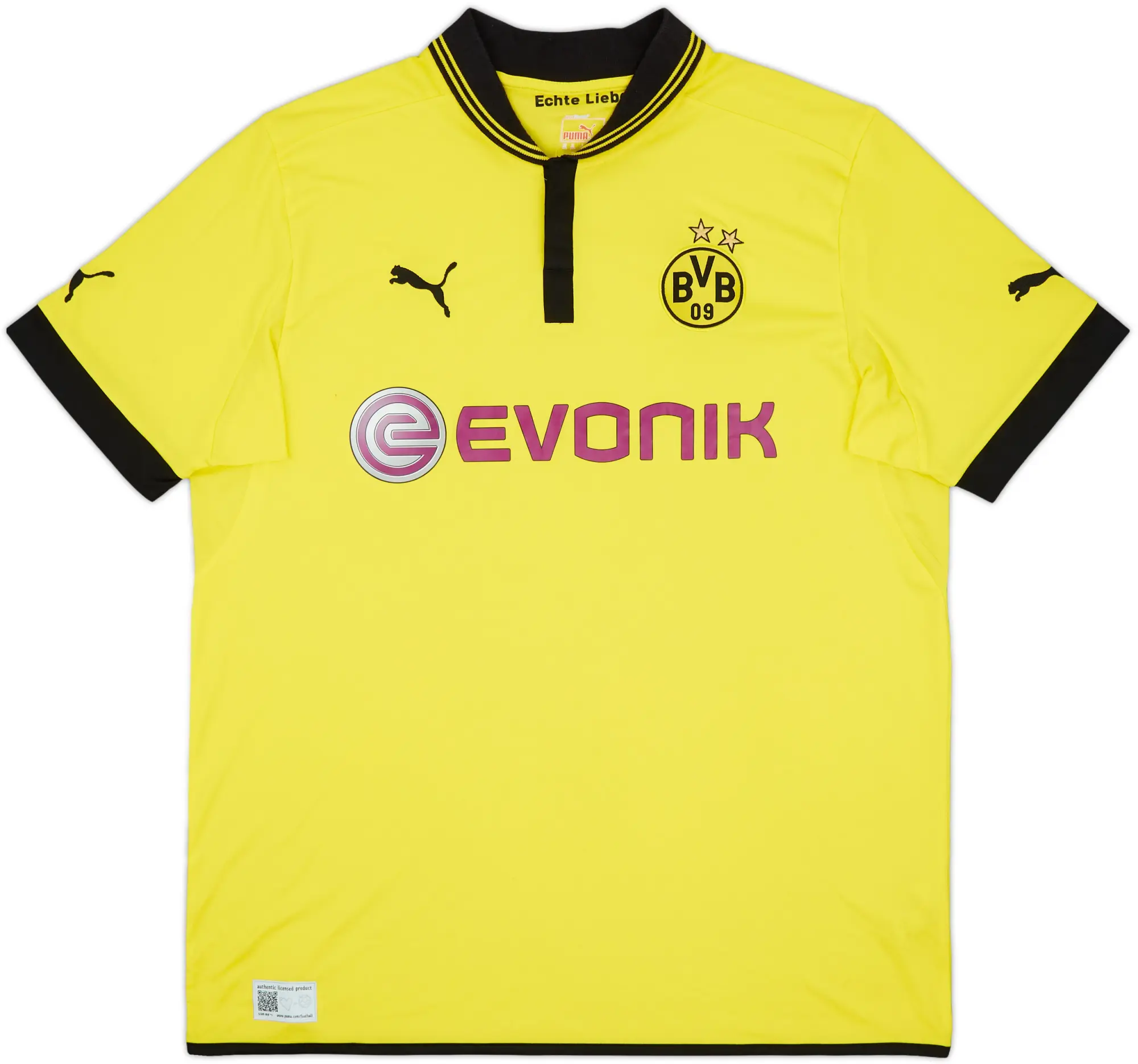 Puma Borussia Dortmund Mens SS Home Shirt 2012/13