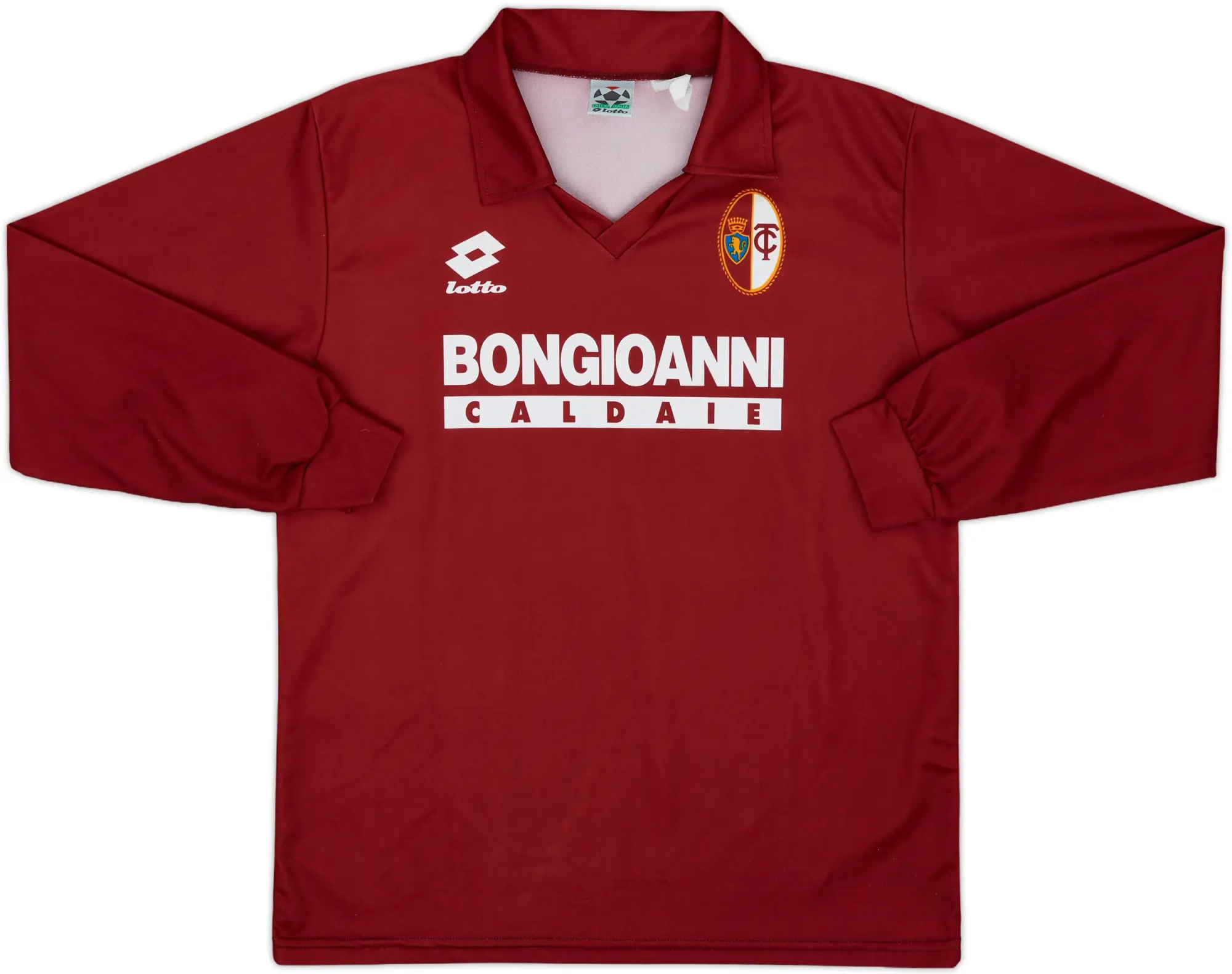 1994-95 Torino Home L/S Shirt - 8/10 - (XL.Boys)