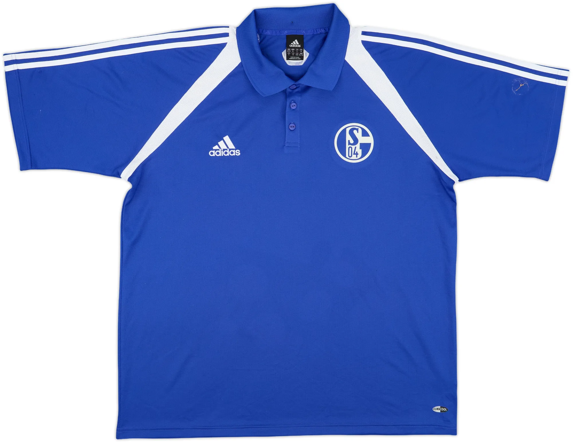 adidas Schalke 04 Mens SS Home Shirt 2005/06