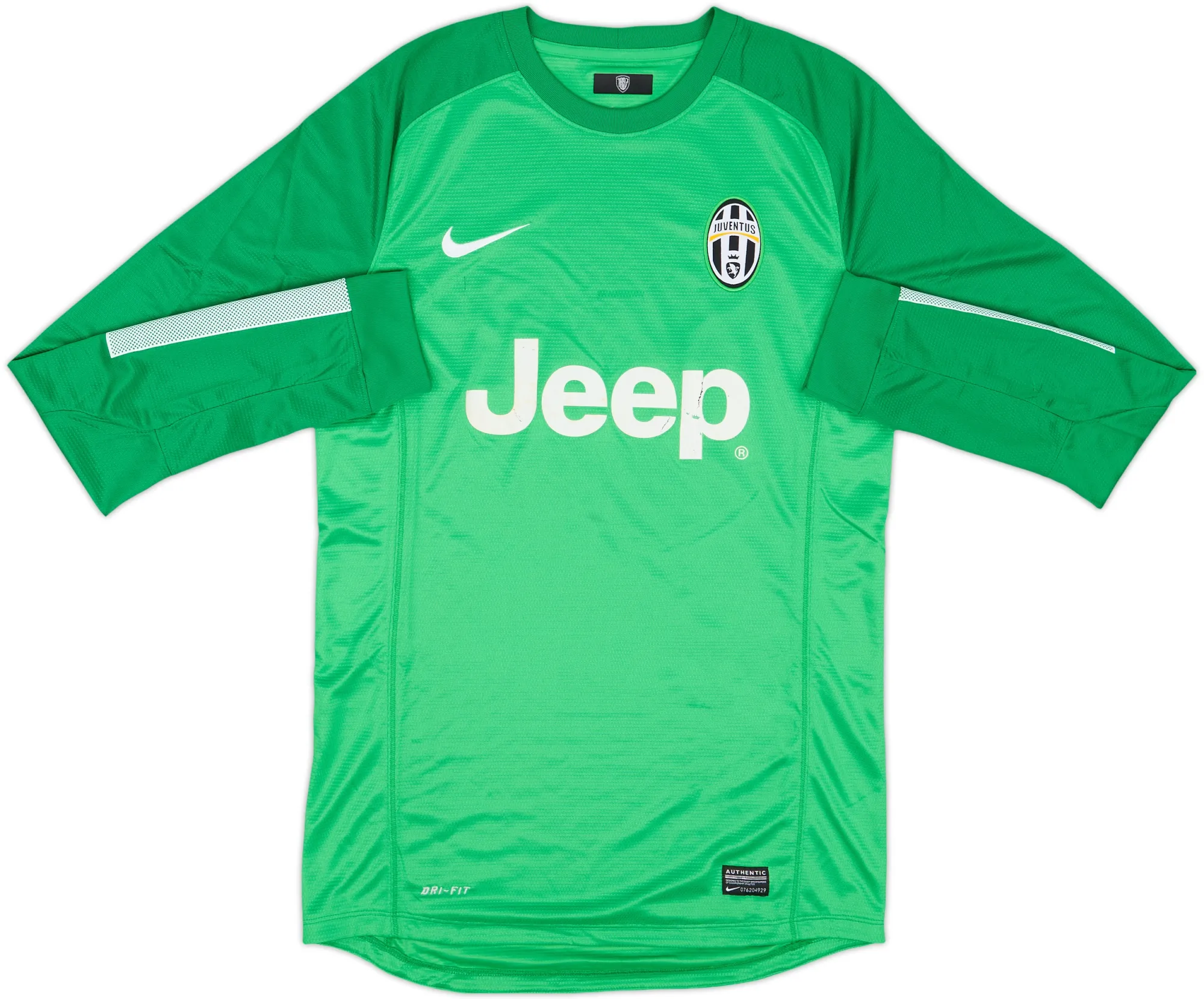 Nike Juventus Mens LS Goalkeeper Player Issue Home Shirt 2013/14
