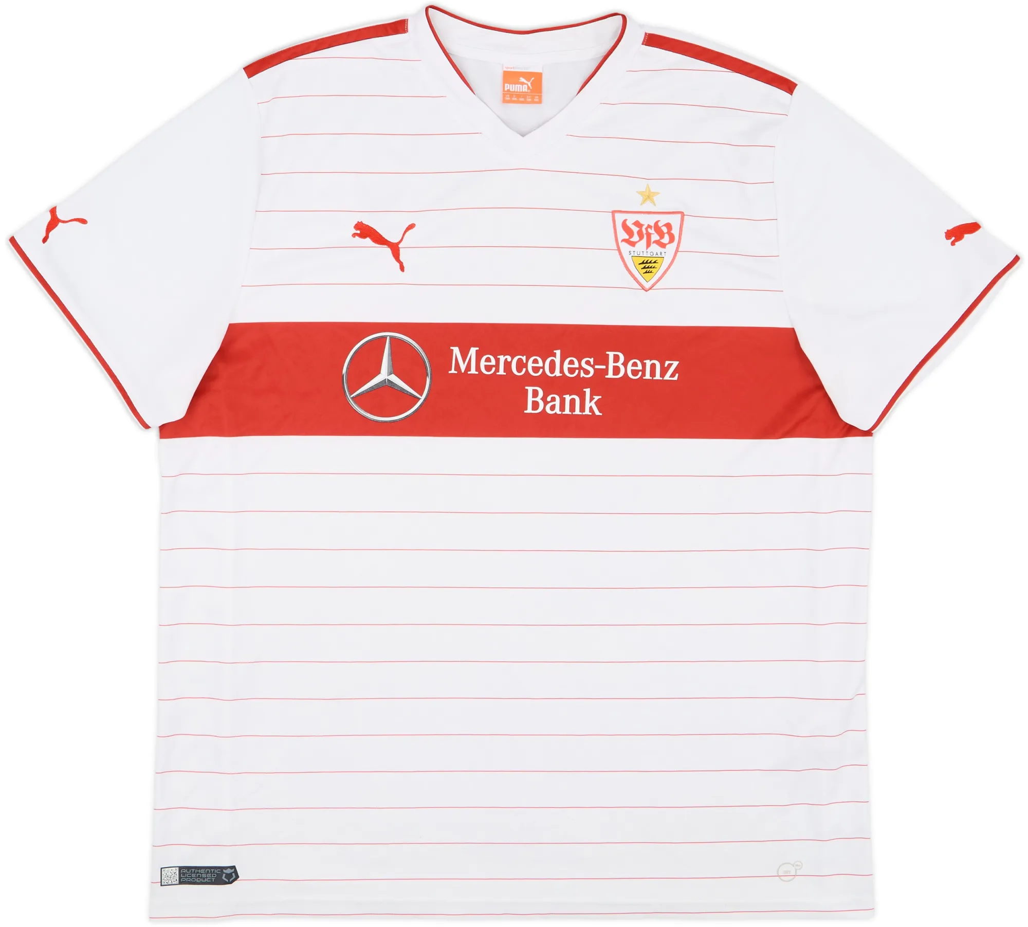 Puma Stuttgart Mens SS Home Shirt 2013/14