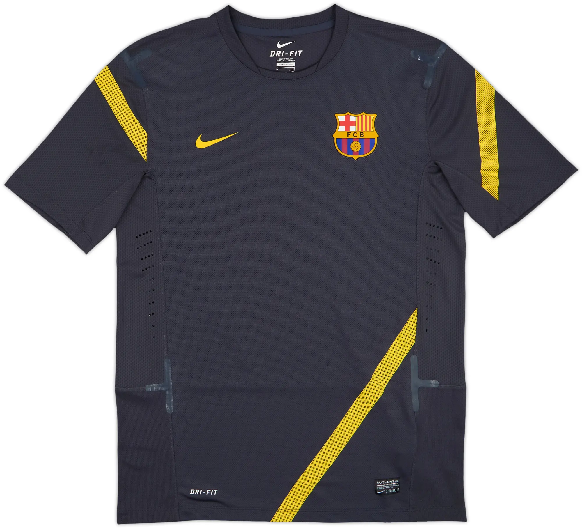 2011-12 Barcelona Authentic Nike Training Shirt - 8/10 - (M)