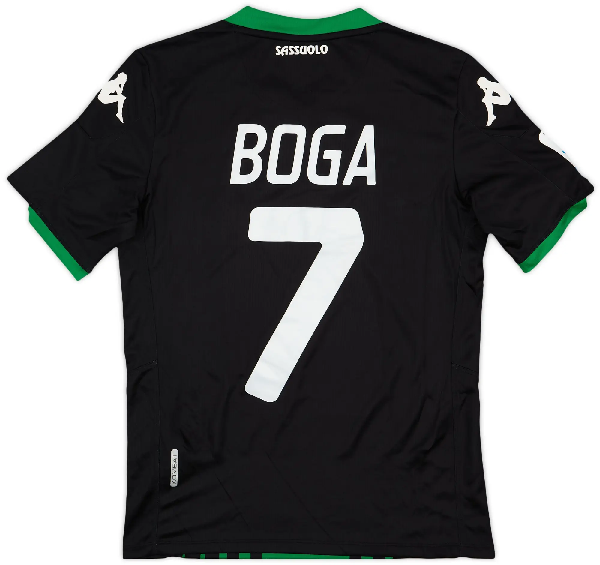 2019-20 Sassuolo Authentic Home Shirt Boga #7 - 8/10 - (S)