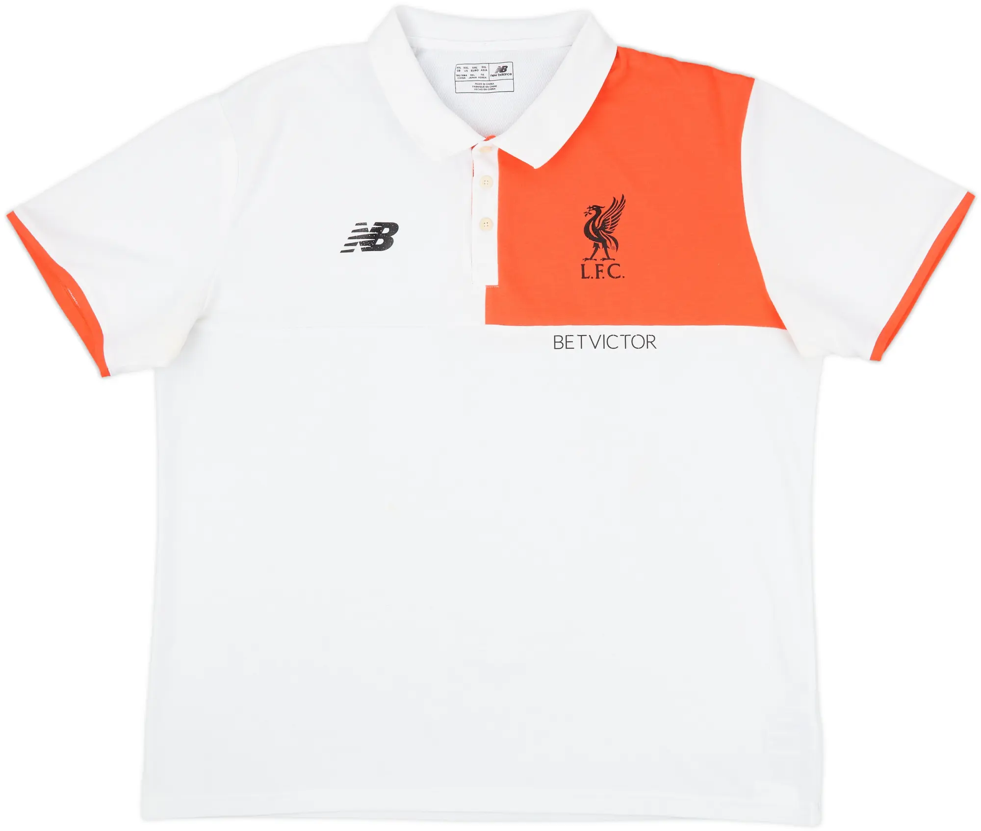 2016-17 Liverpool New Balance Polo Shirt - 8/10 - (XXL)