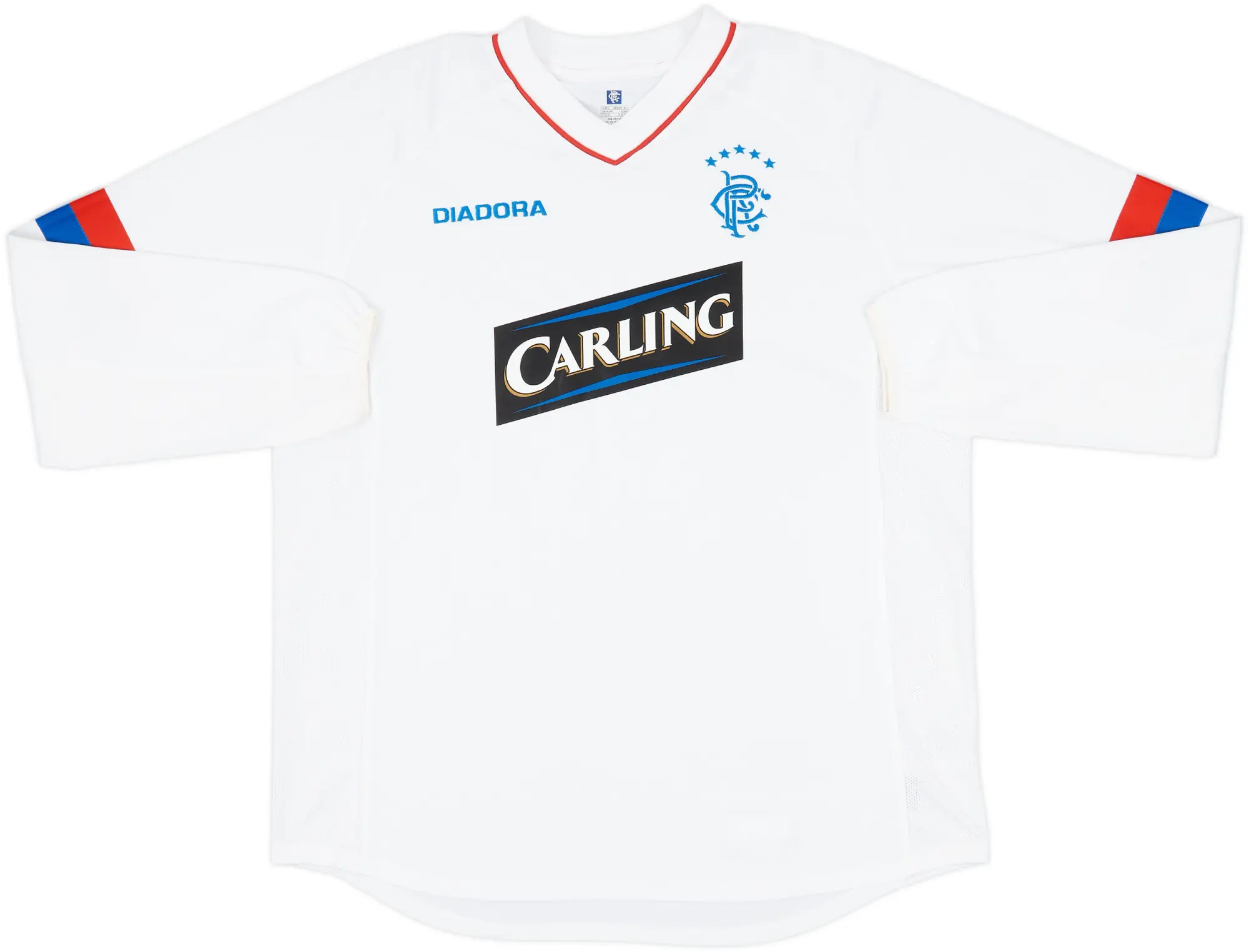 2003-04 Rangers Third L/S Shirt - 8/10 - (L)