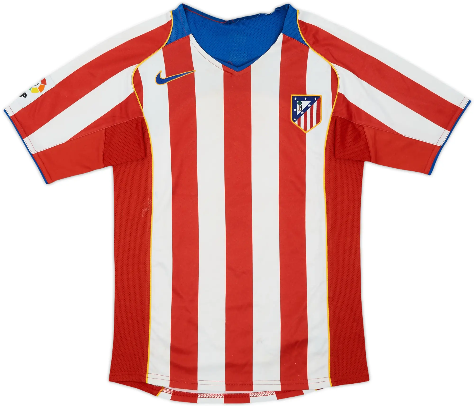 Nike Atlético Madrid Boys SS Home Shirt 2004/05