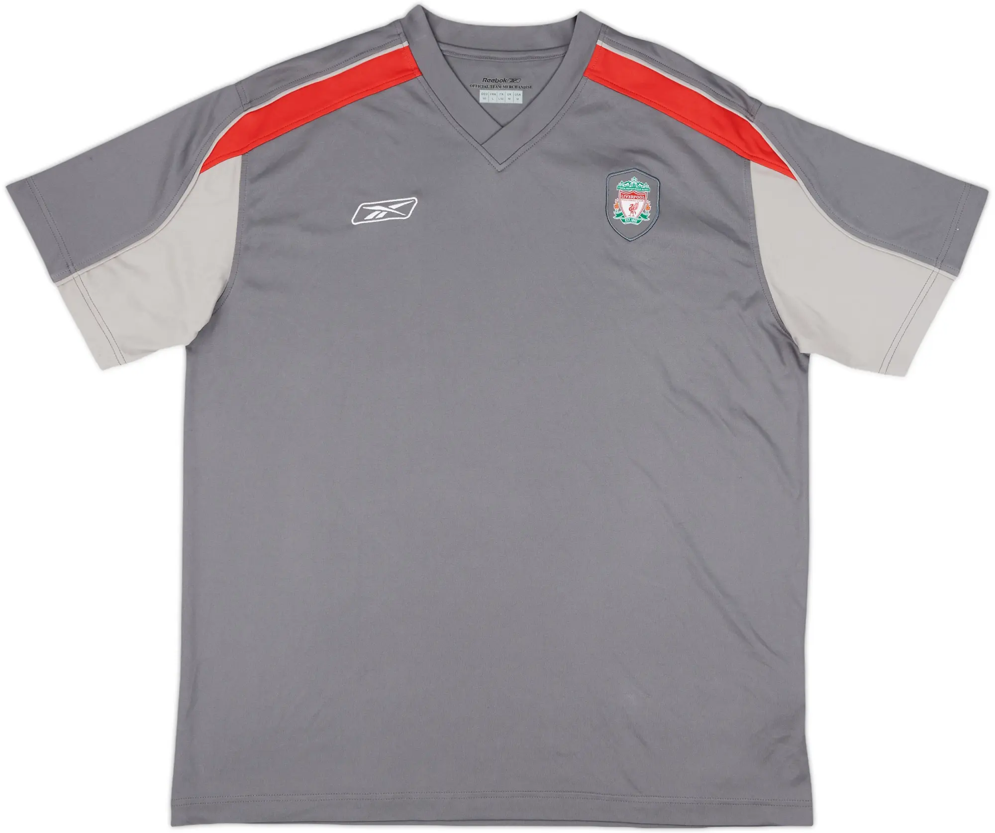 2004-05 Liverpool Reebok Training Shirt - 9/10 - (M)