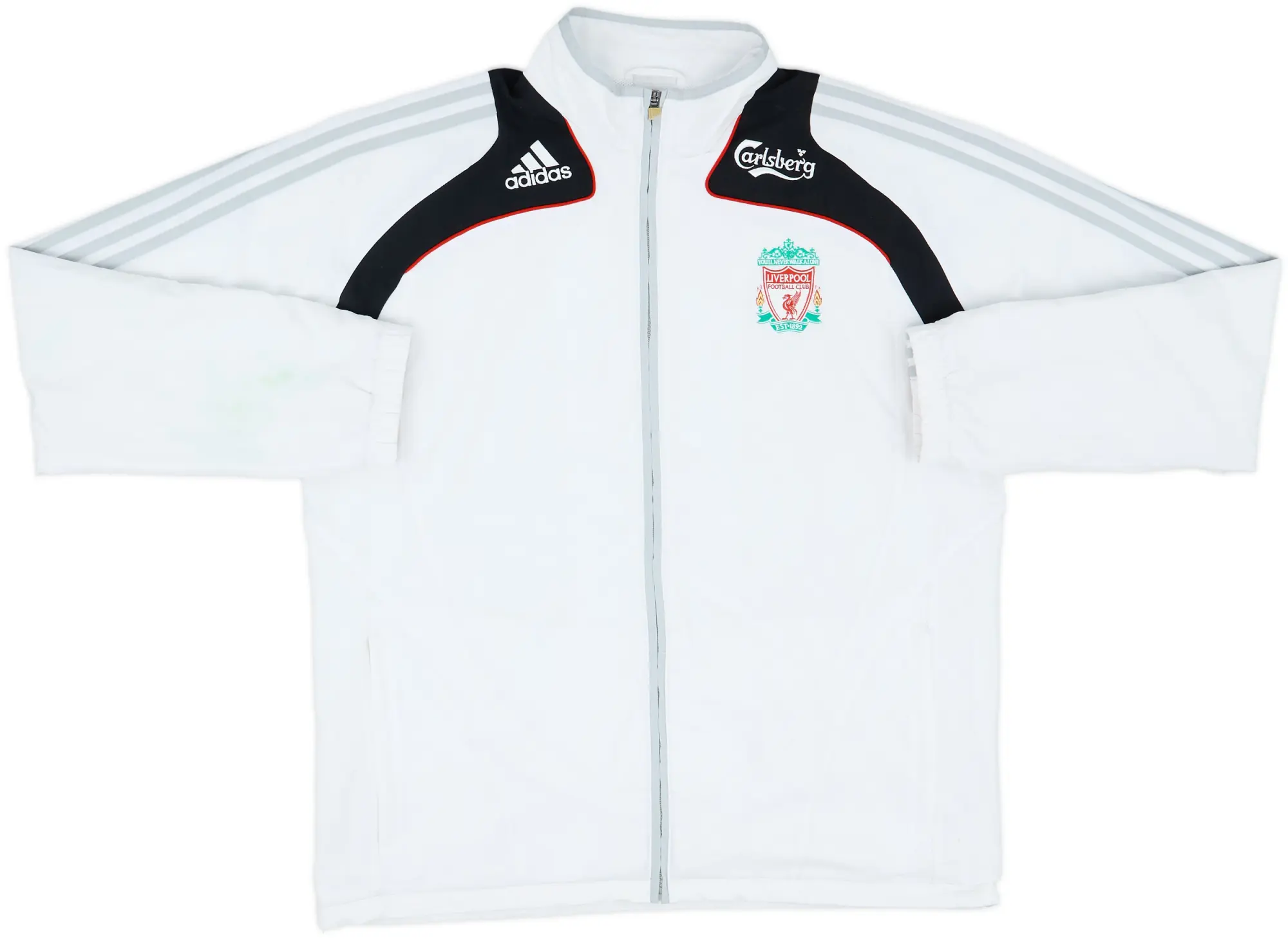 2008-09 Liverpool adidas Track Jacket - 5/10 - (L/XL)
