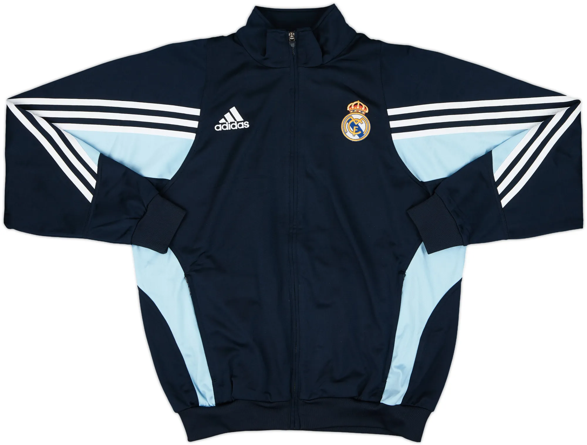 2003-04 Real Madrid adidas Track Jacket - 7/10 - (XL.Boys)