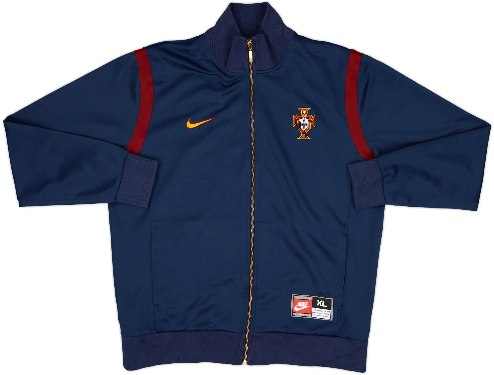 2008-09 Portugal 1998 Retro Nike Track Jacket - 8/10 - (XL)